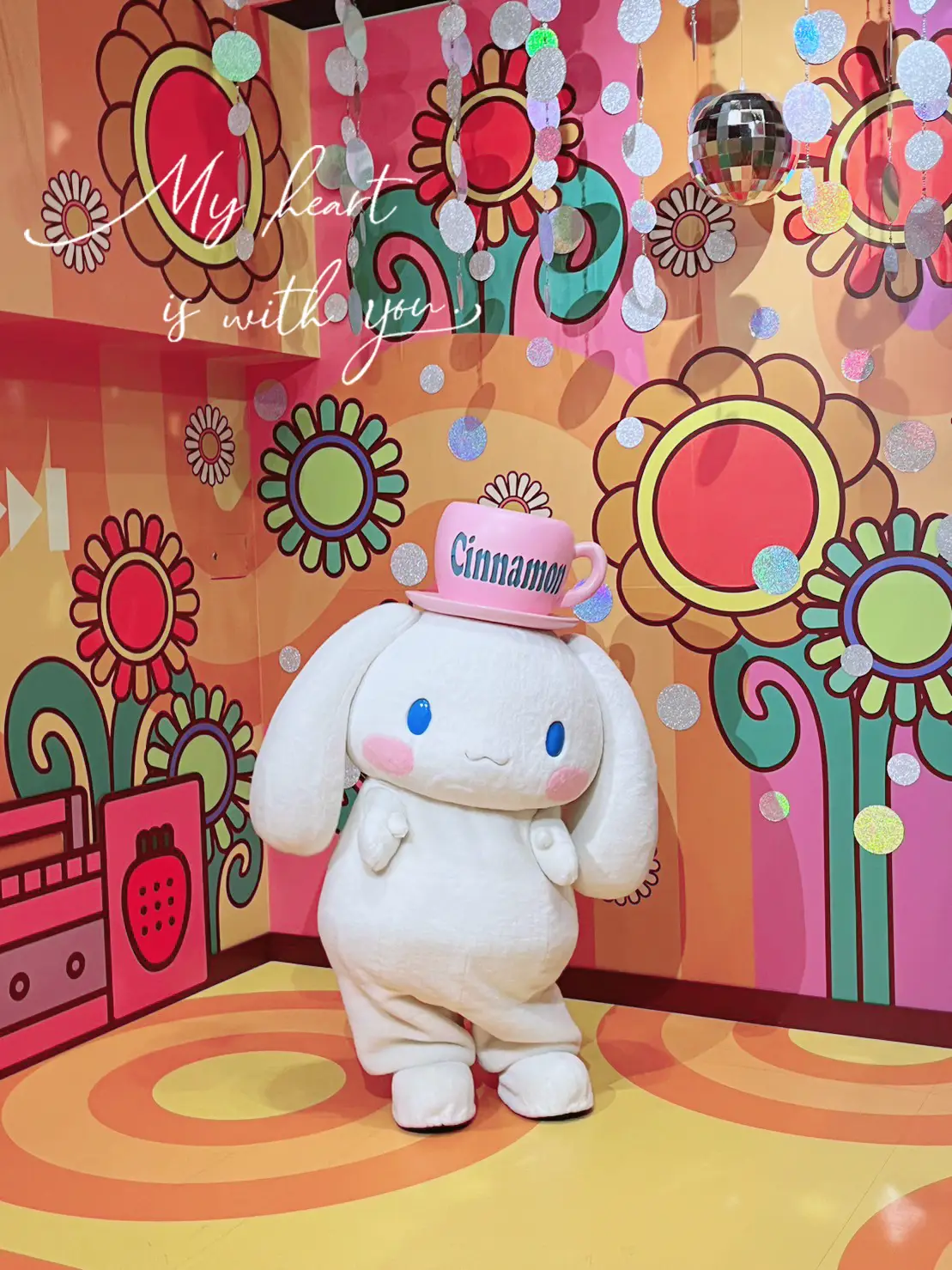 【ピューロ限定】マスクをつけたマスコット♡*˚＆30周年ぬいぐるみ✩*˚シナモン ピューロ限定】マスクをつけたマスコット♡*˚＆30周年ぬいぐるみ