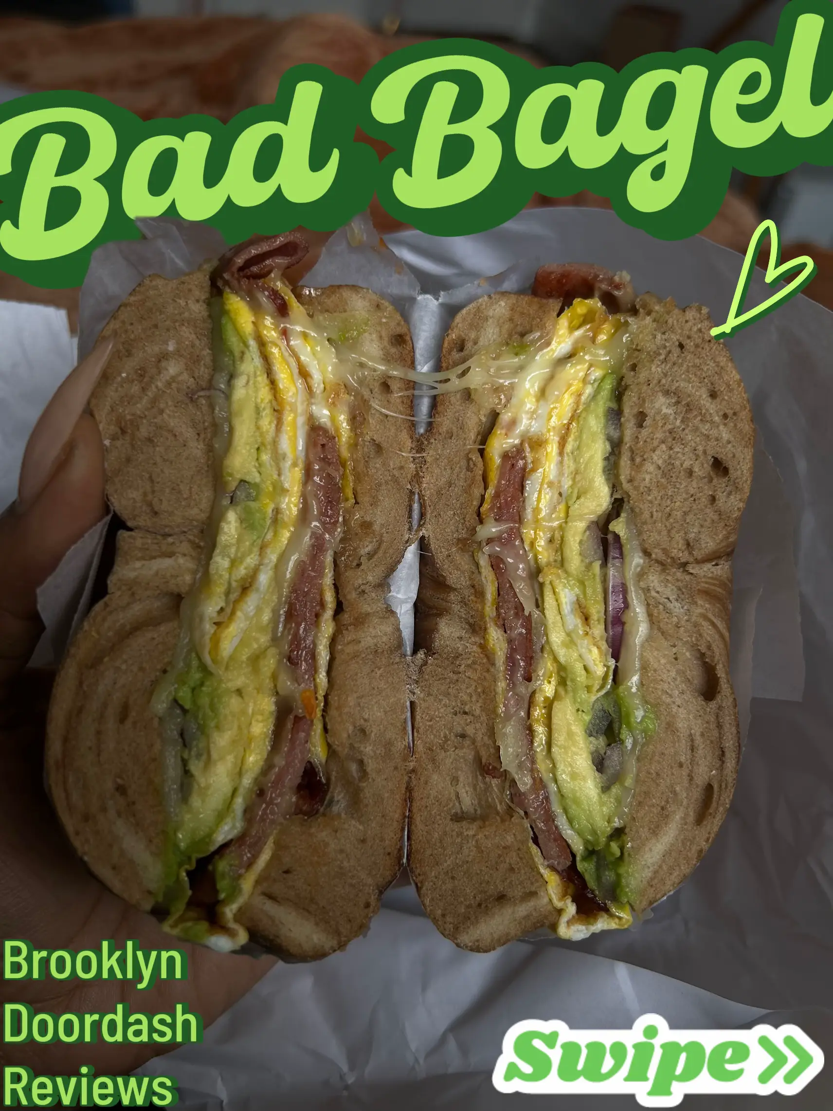 Brooklyn DoorDash Reviews: Bad Bagel & Lazy Suzy's images