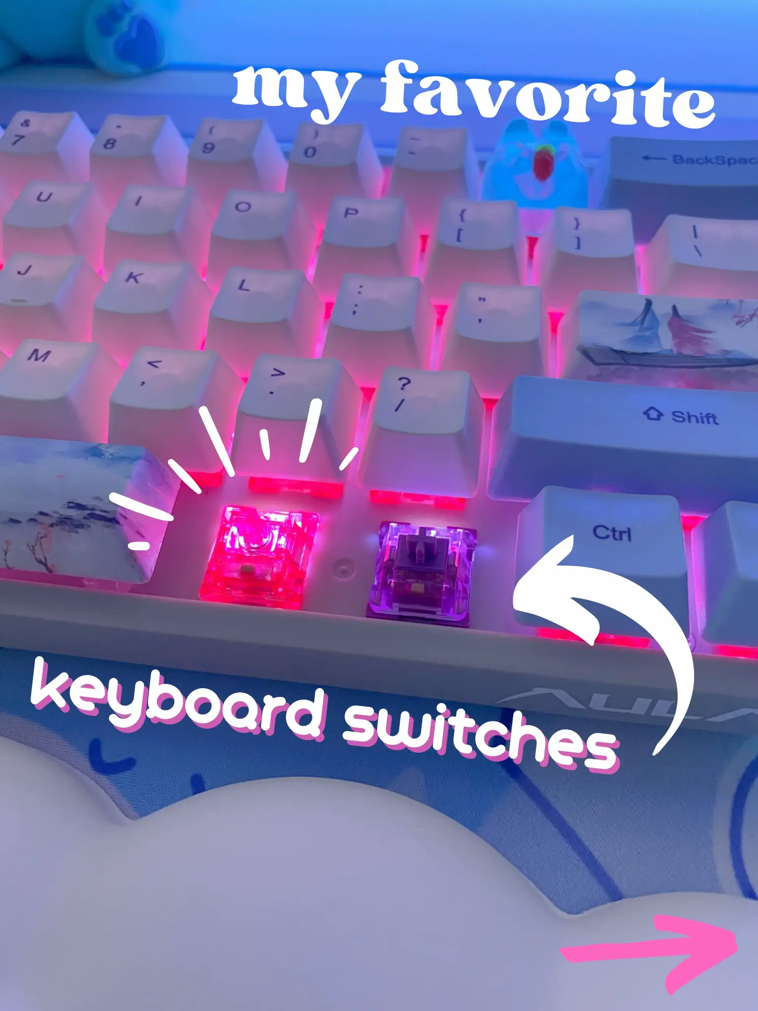 My Favorite Keyboard Switches 🤍 Gallery posted by josie 𓇢𓆸 Lemon8