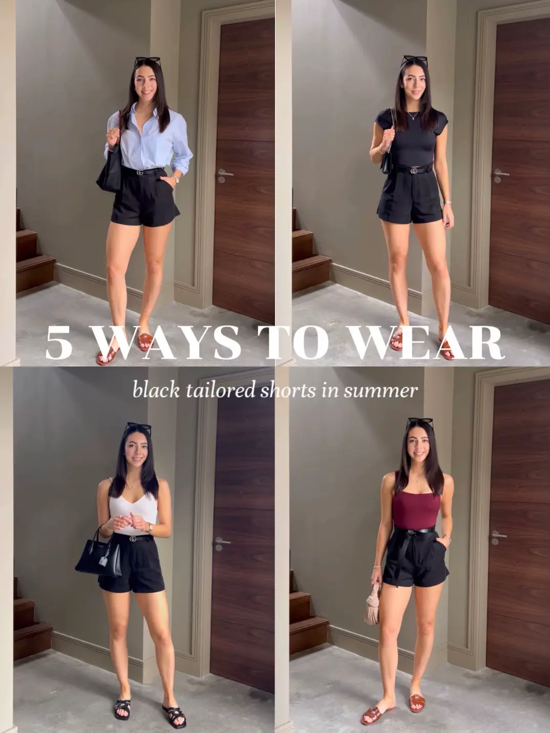 4 ways to style sweat shorts ❤️‍🔥