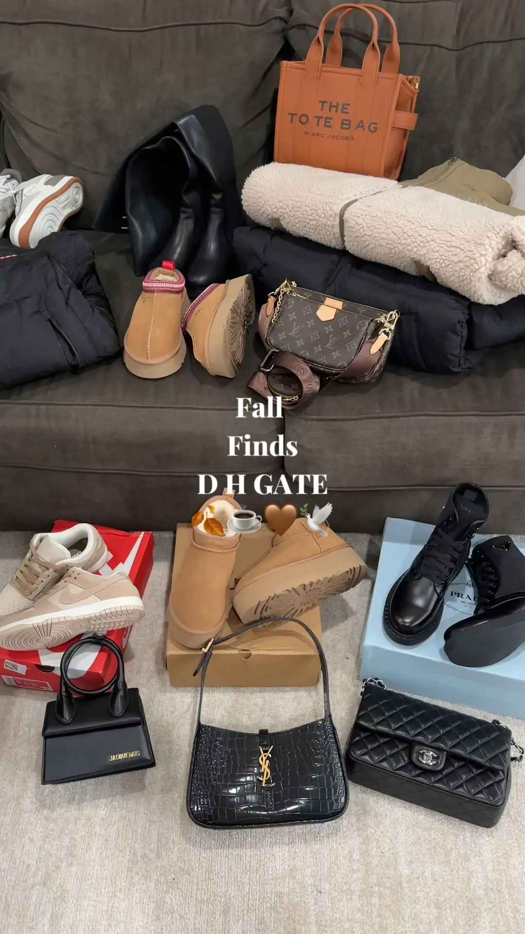 New DHgate Haul UGG and LV!!! 