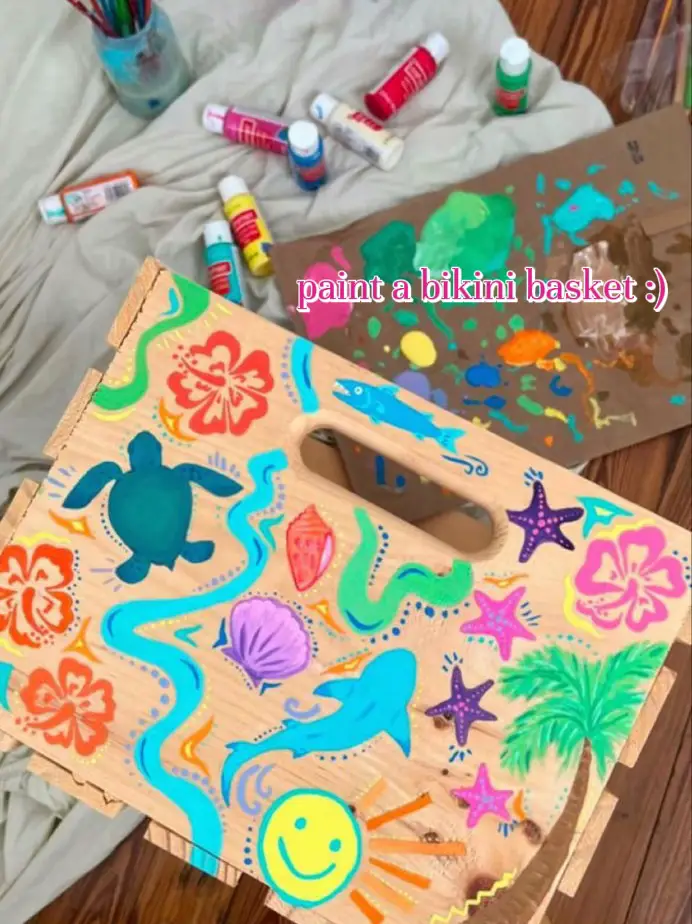 Toddler Girls Bikini Swimsuit Bow Colorful Graffiti Graphic - Temu