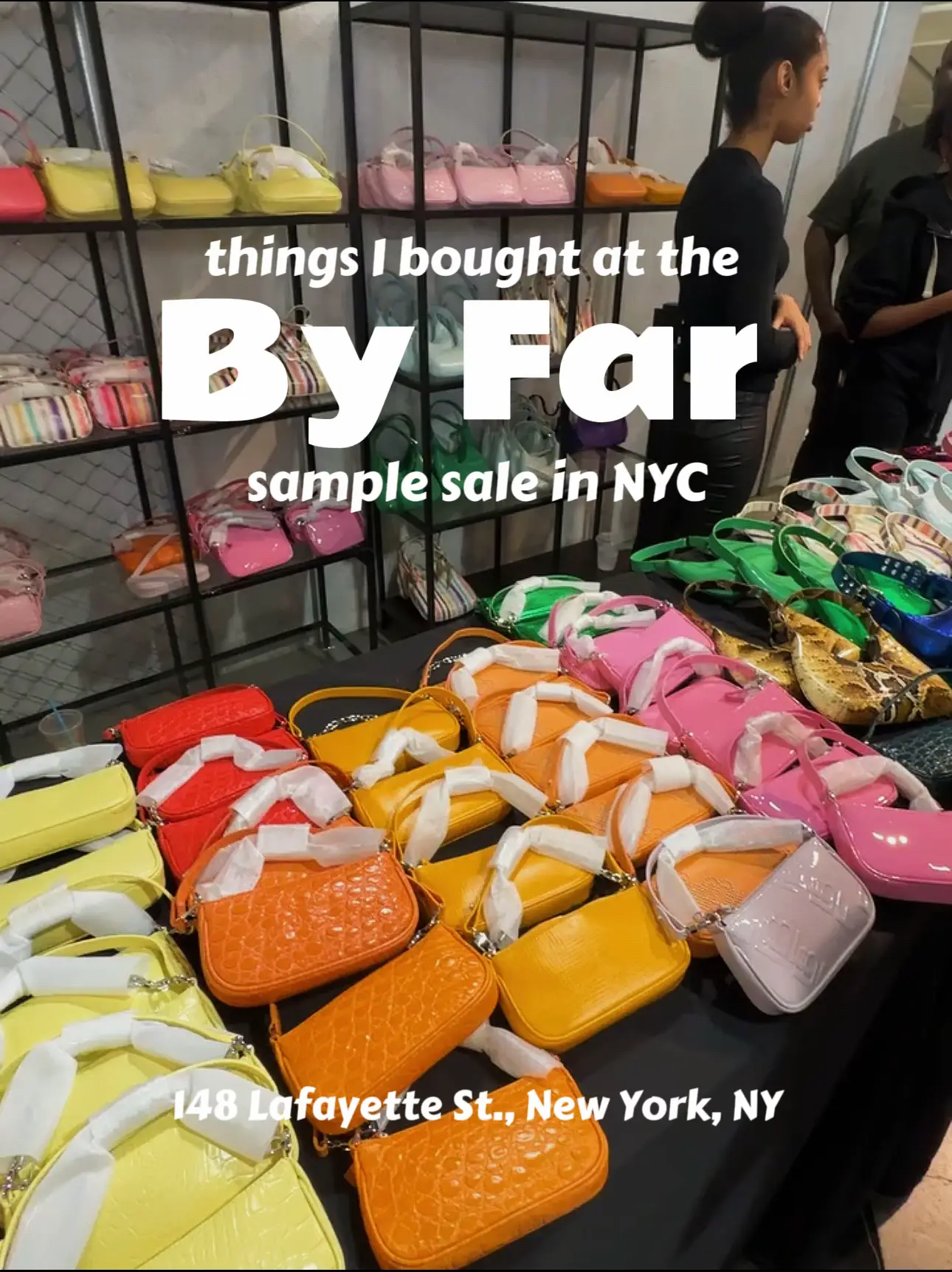 Things I bought at the By Far sample sale in NYC's images