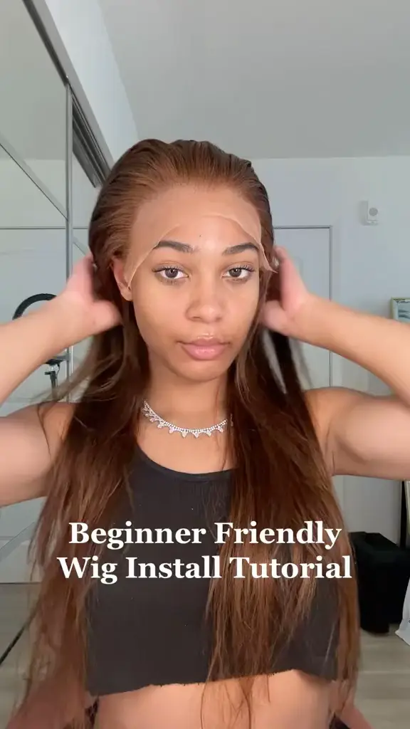 beginner friendly wig install tutorial🥰