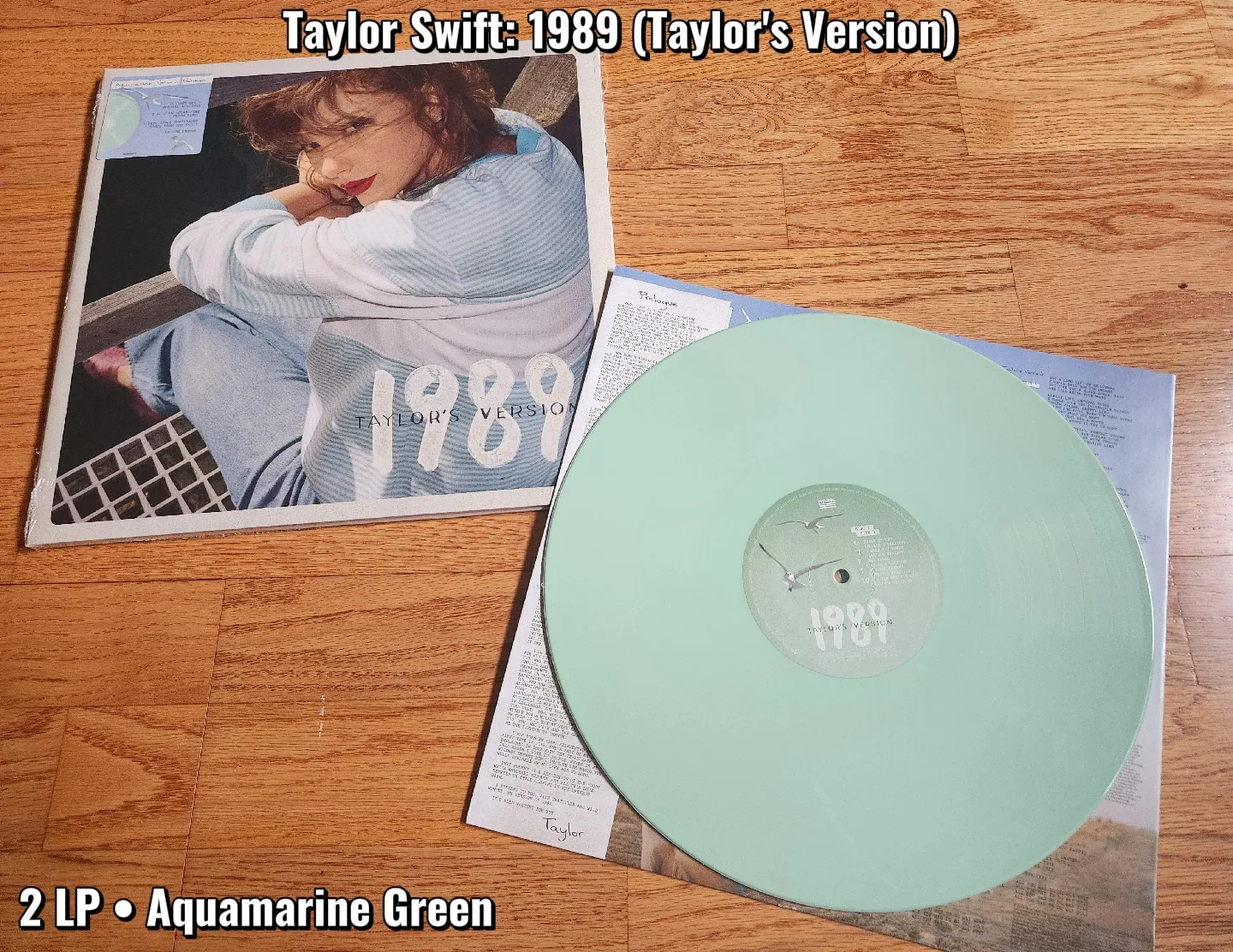 My 1989 vinyl finally came in the post, a TSwift record collection
