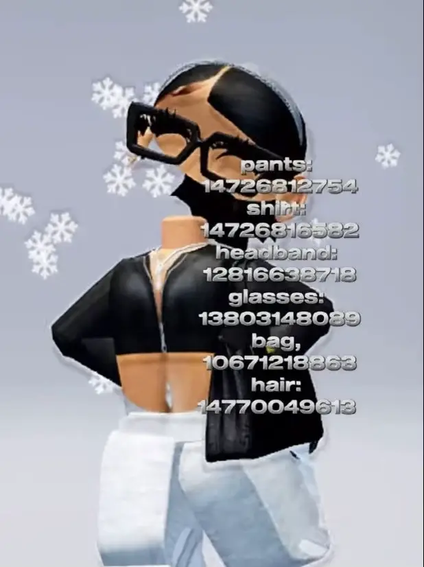 Baddie Outfits⚡😎 in 2023  Black hair roblox, Roblox codes, Coding