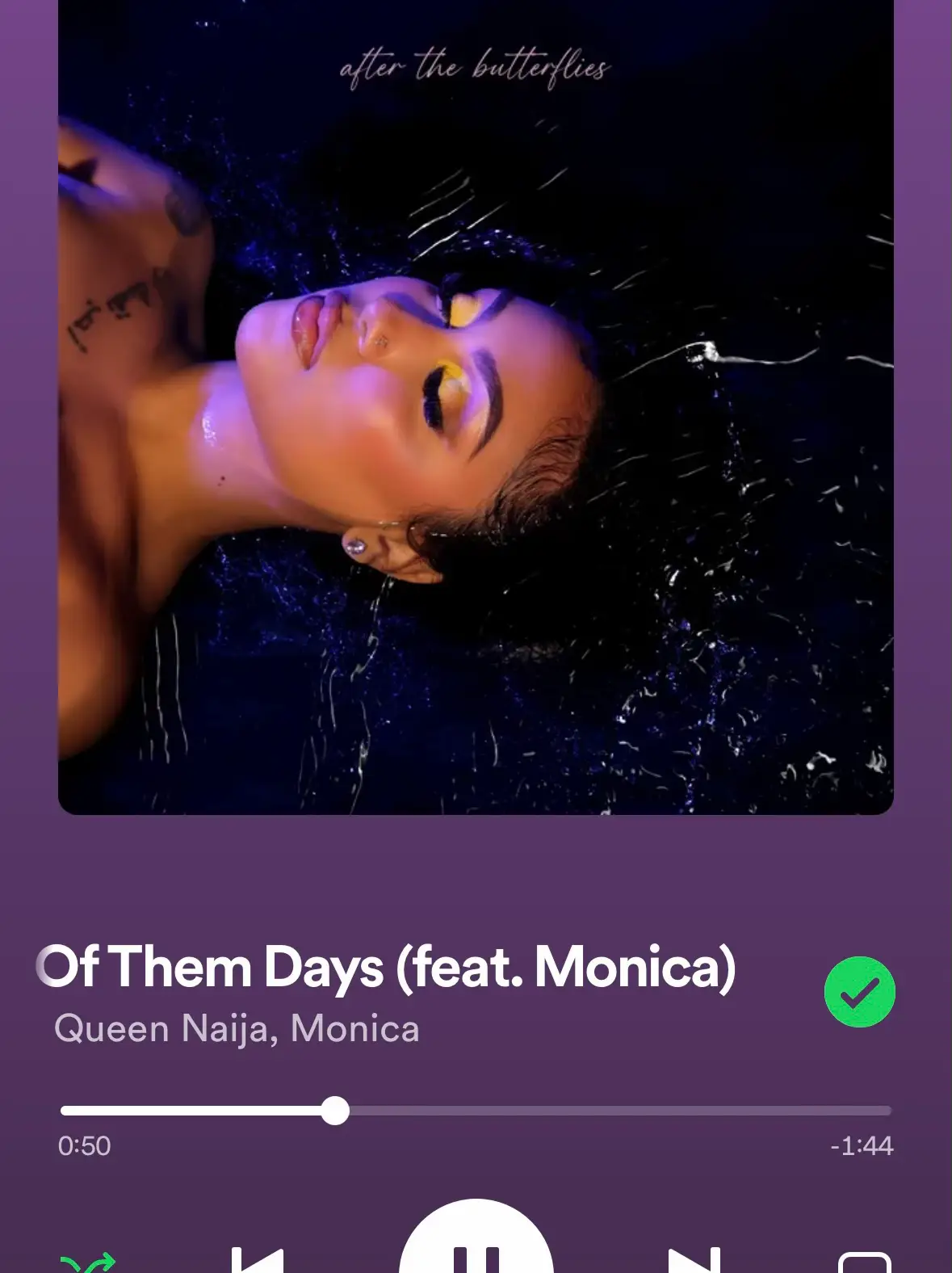 Queen Naija Butterflies Pt2 Lyrics - Lemon8 Search