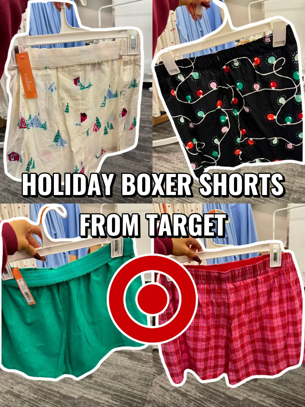 Christmas Underwear : Target