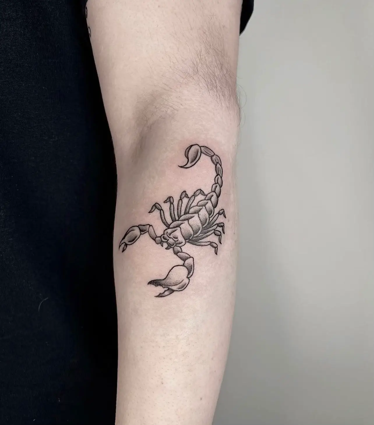 scorpion tattoo on neck meaning