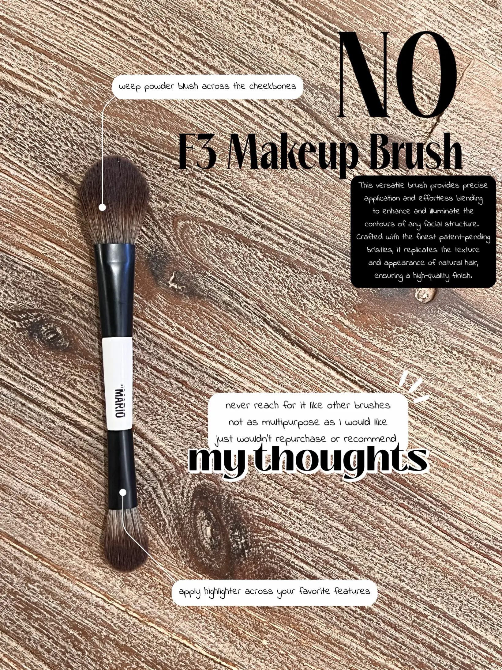F1 Brush – MAKEUP BY MARIO