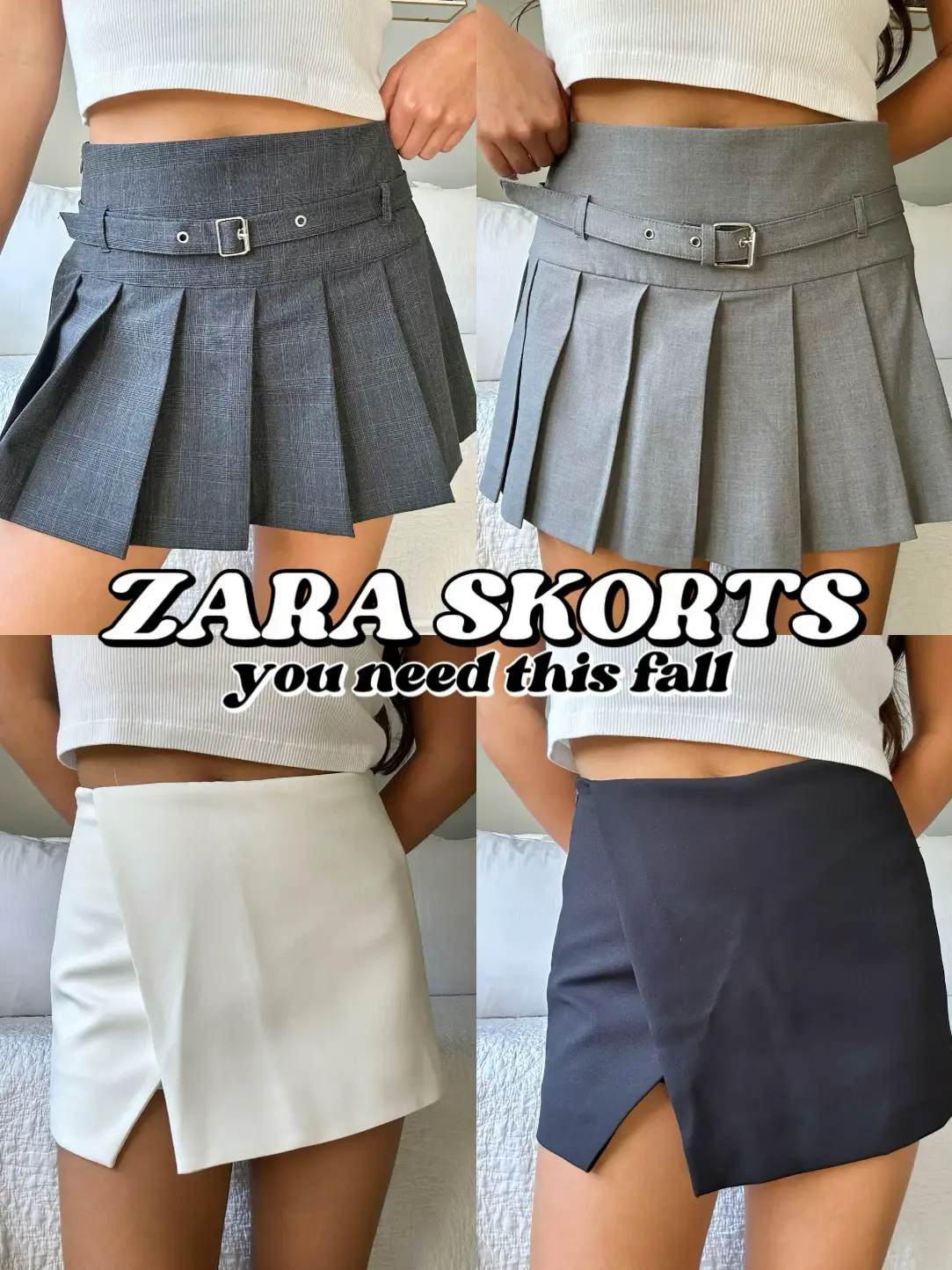 ZARA SKORTS YOU NEED THIS FALL, Gallery posted by riannagail