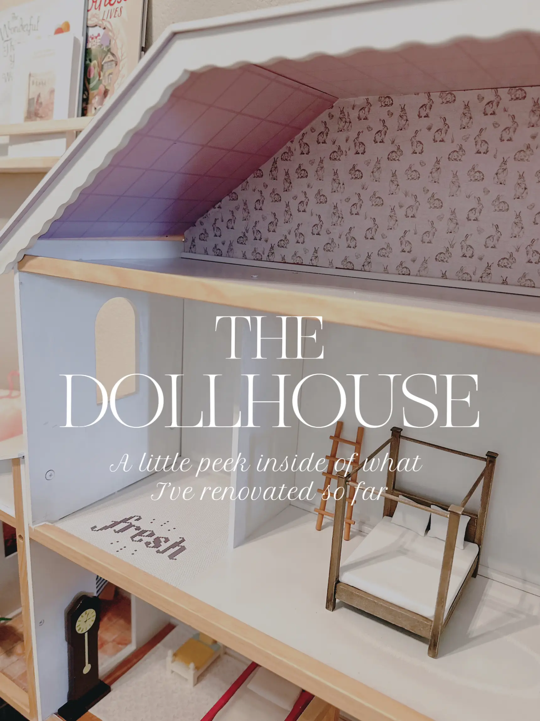 A Tiny House Makeover (Ok, It's A Dollhouse)