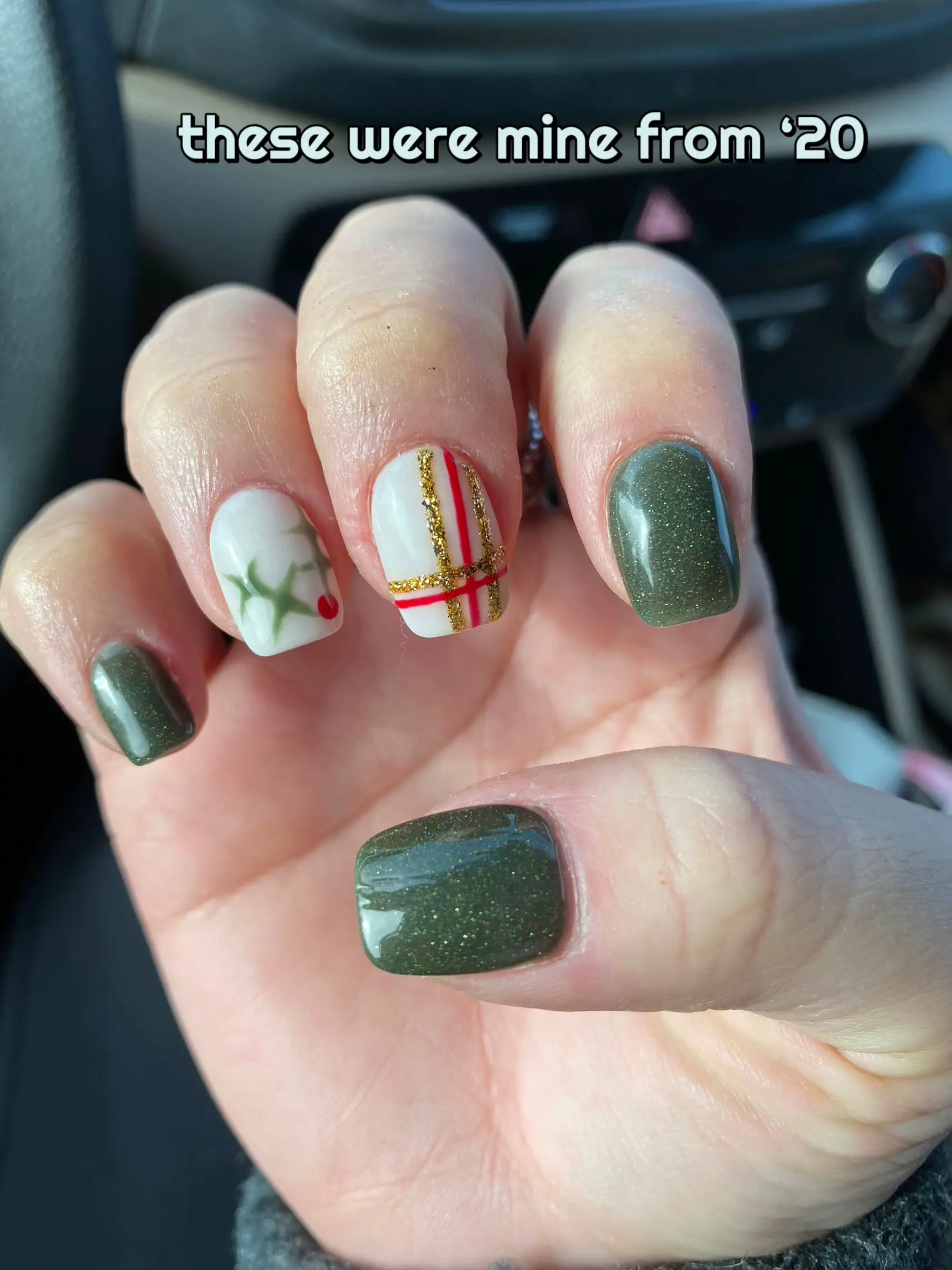 Christmas Nail Inspo: Stunning Acrylic Designs On Tiktok - ibkuuok