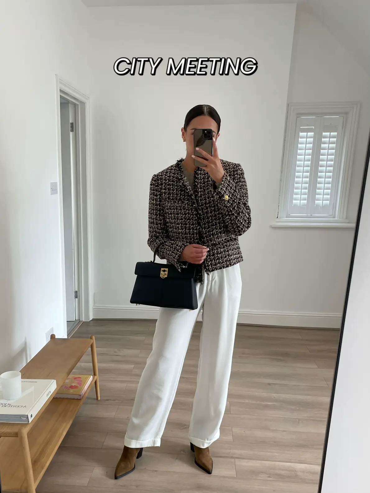 White Pants Outfit Ideas, Kelly in the City