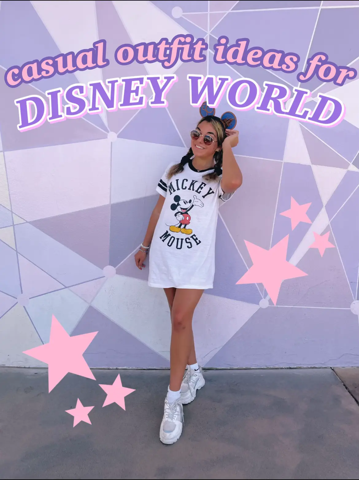 Mickey Mouse Disney World Rhinestone Crystal Womens Shirt