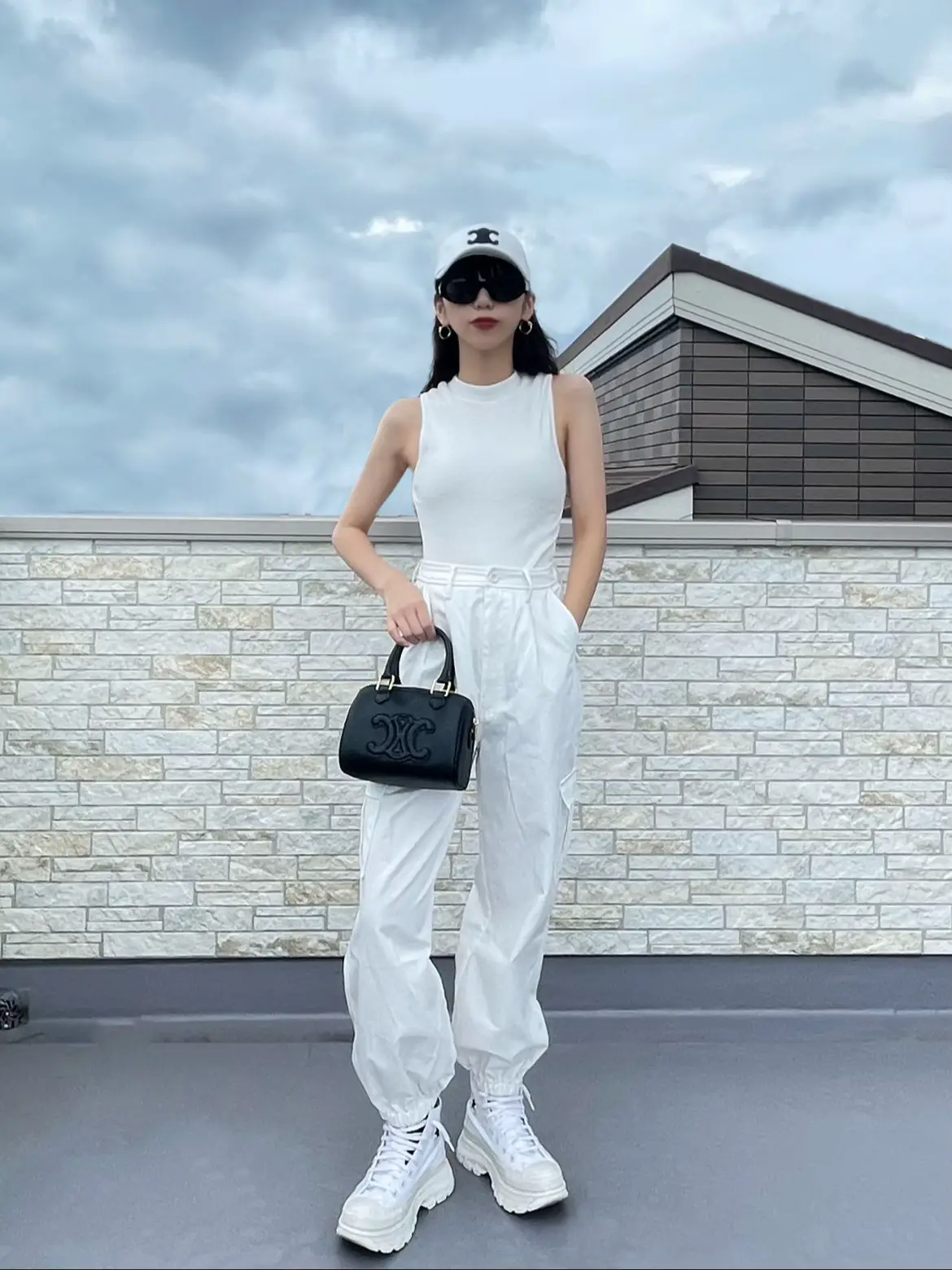 マディソンブルー♡サルエルデニムWhite