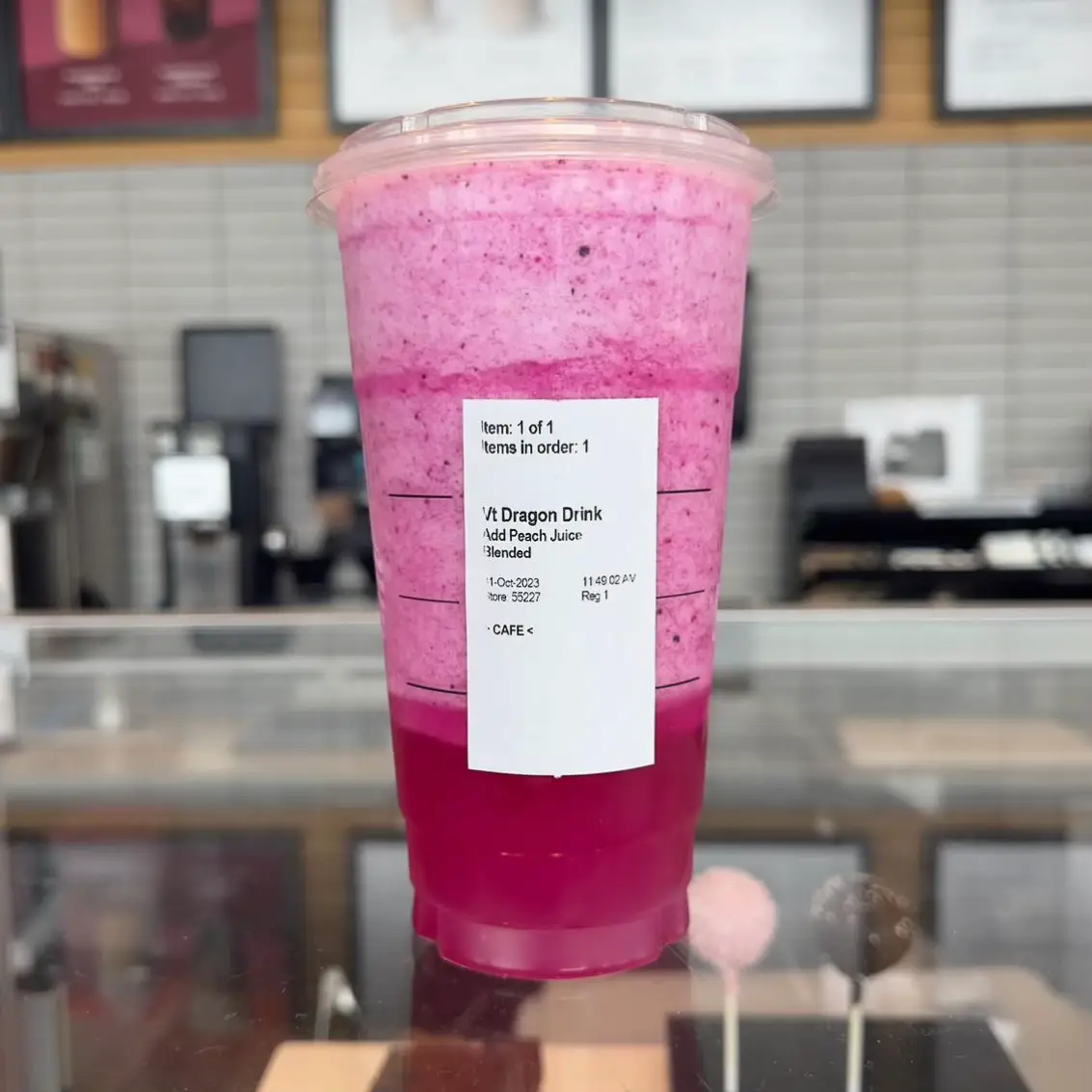 Starbucks Blended Dragon Drink Gallery posted by Marie