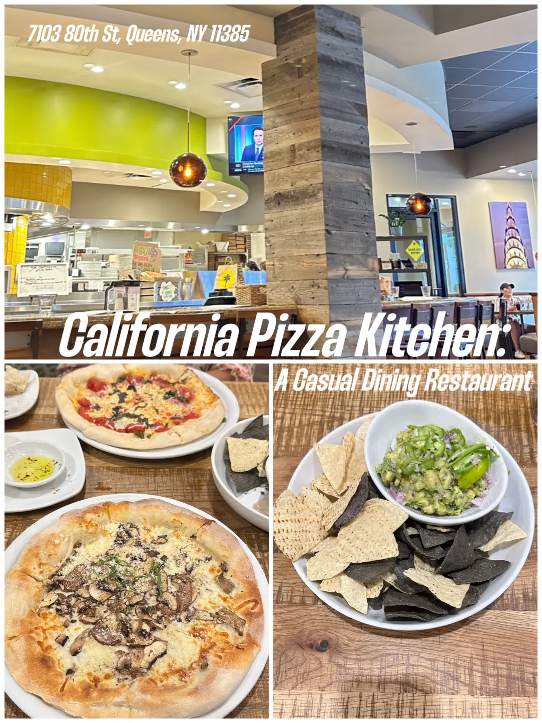 California Pizza Kitchen Menu Lemon8