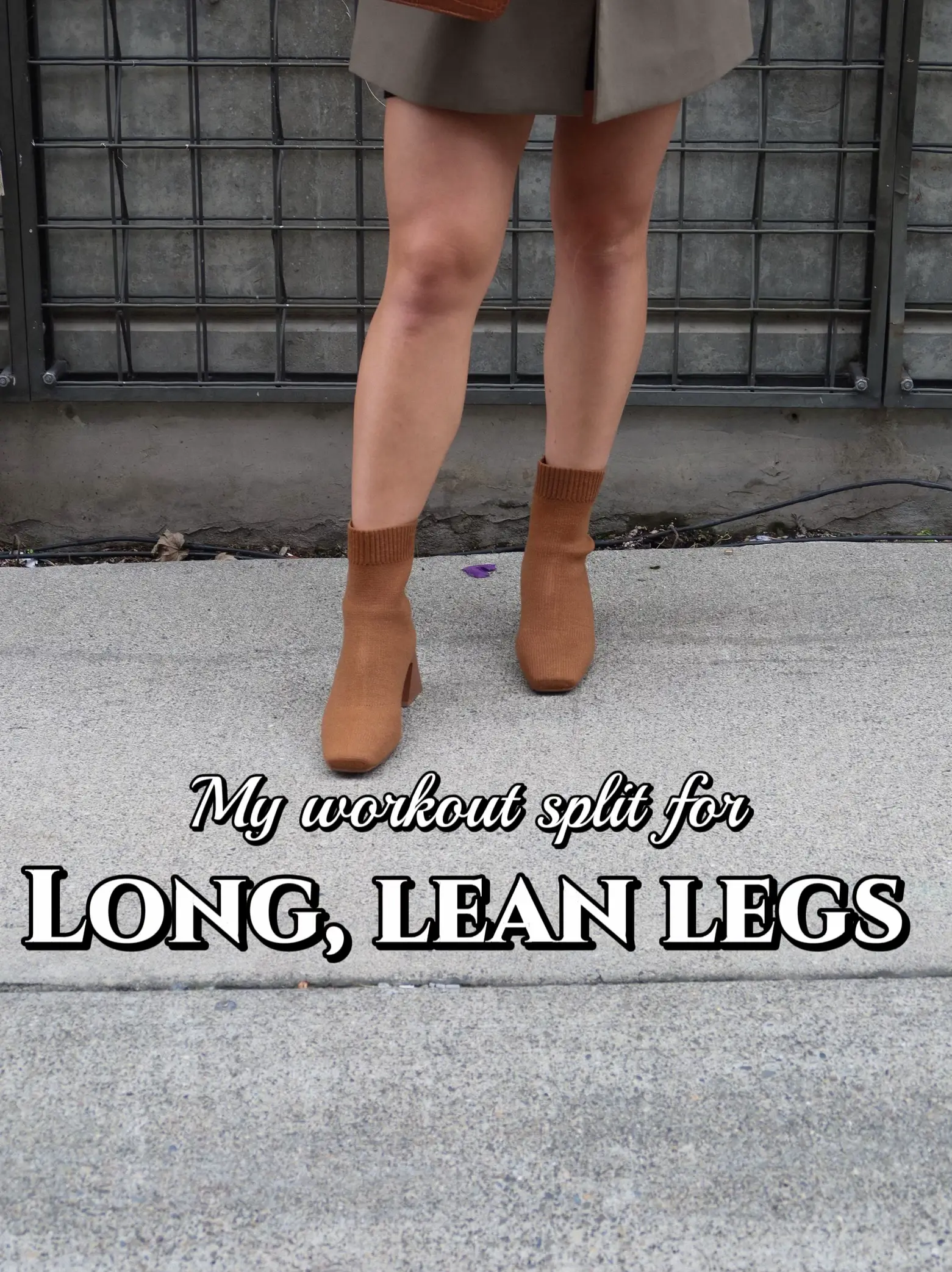 Long lean legs online workout