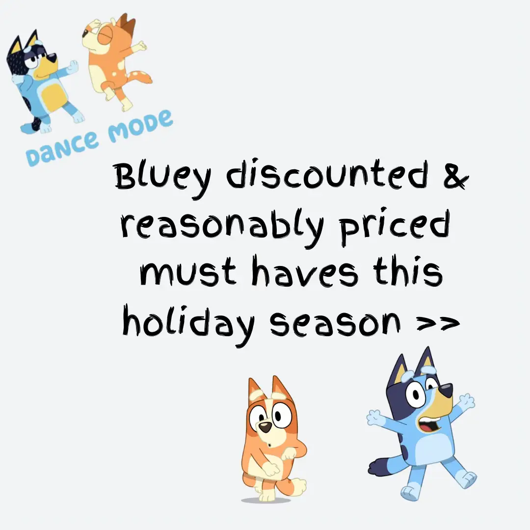 20 Bluey Stickers party favors classroom rewards 2.5 blue heeler