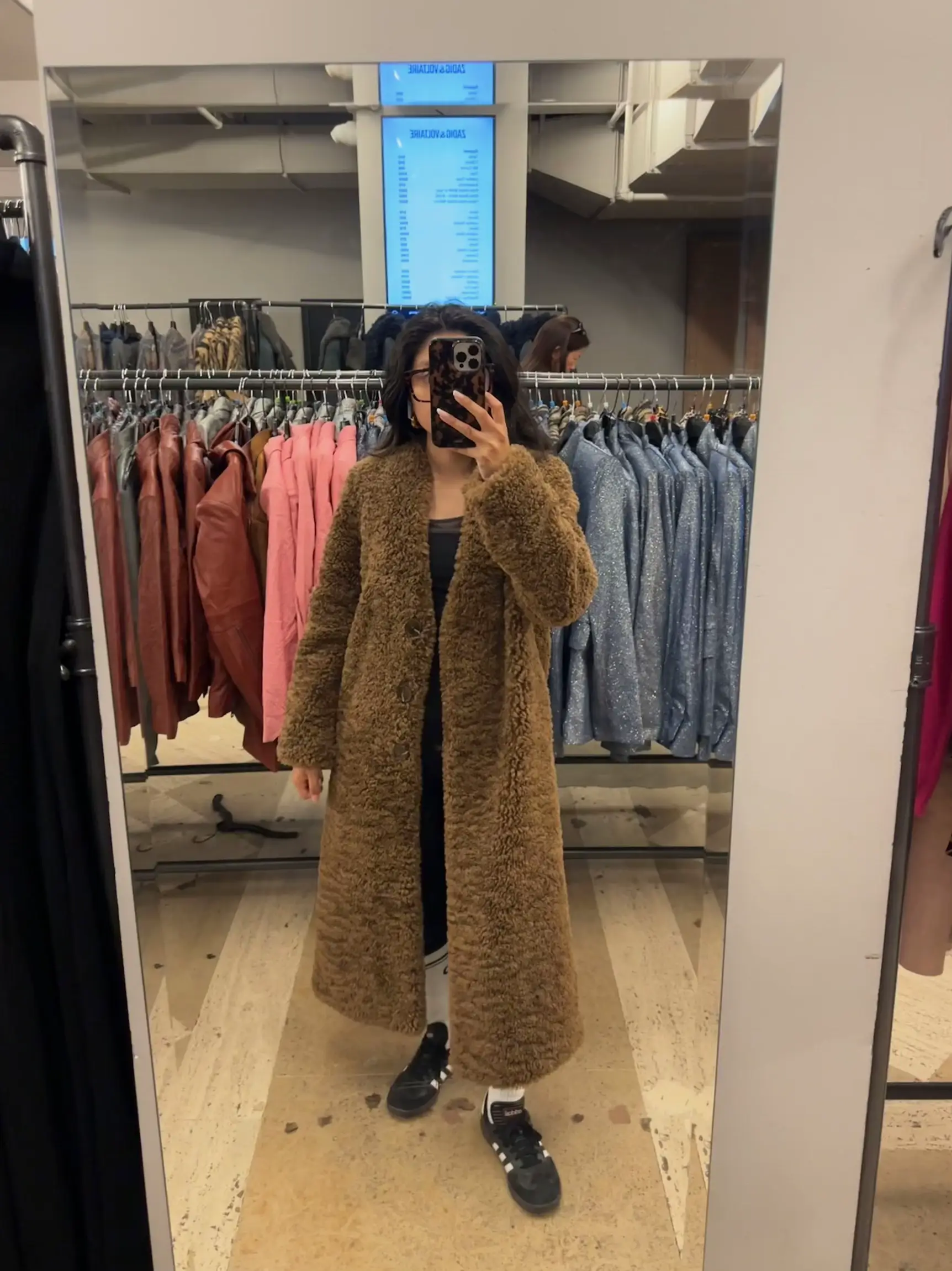 The sting outlet teddy coat