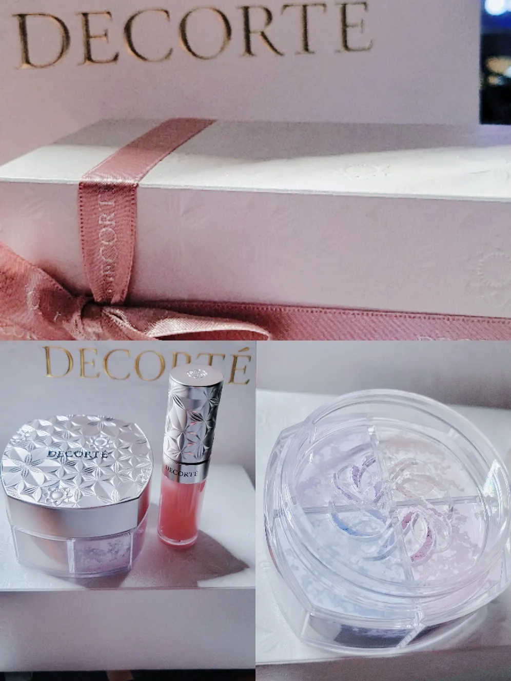妹からの特別なクリスマスプレゼント：コスメデコルテのリップとルース  