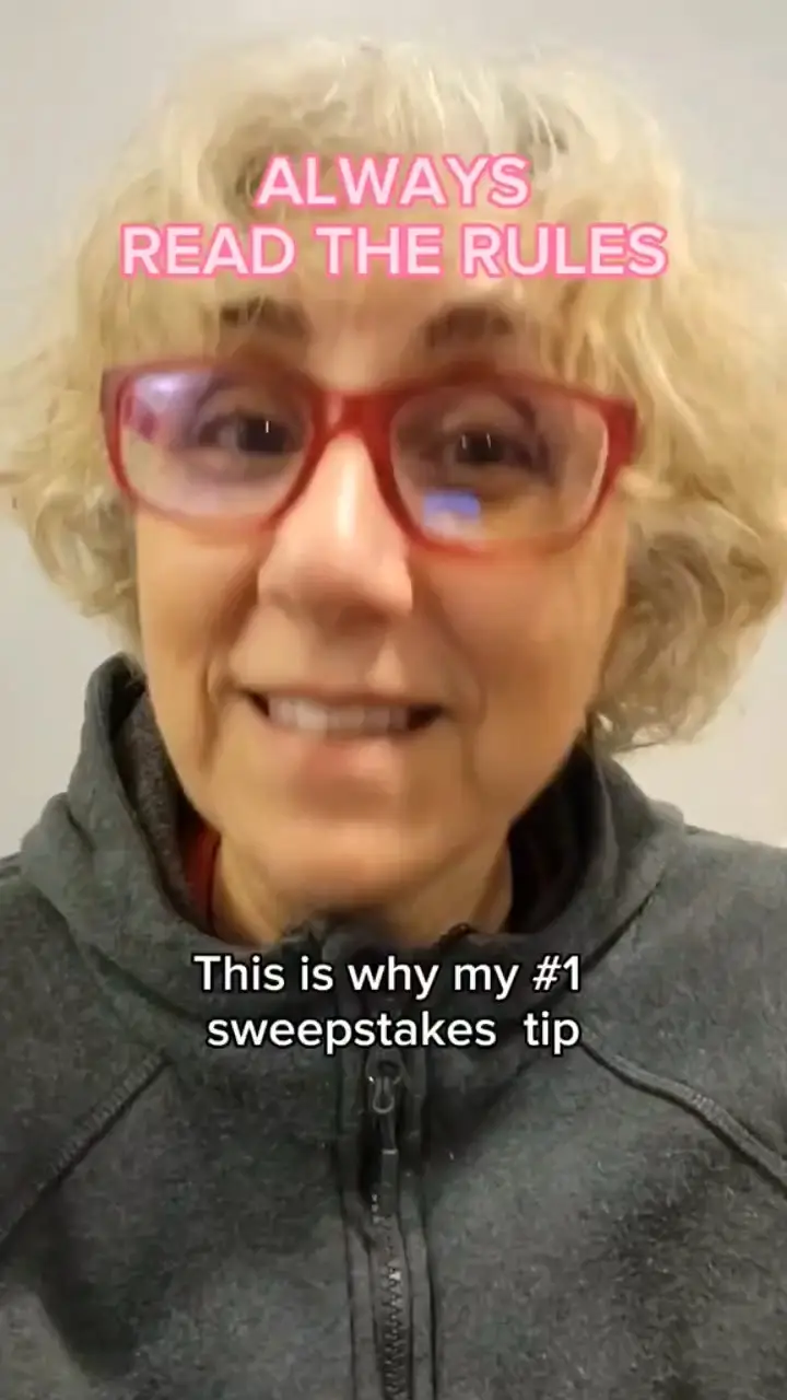 Sweepstakes Tips CQ 💯🎁 Video published by Contest Queen Lemon8