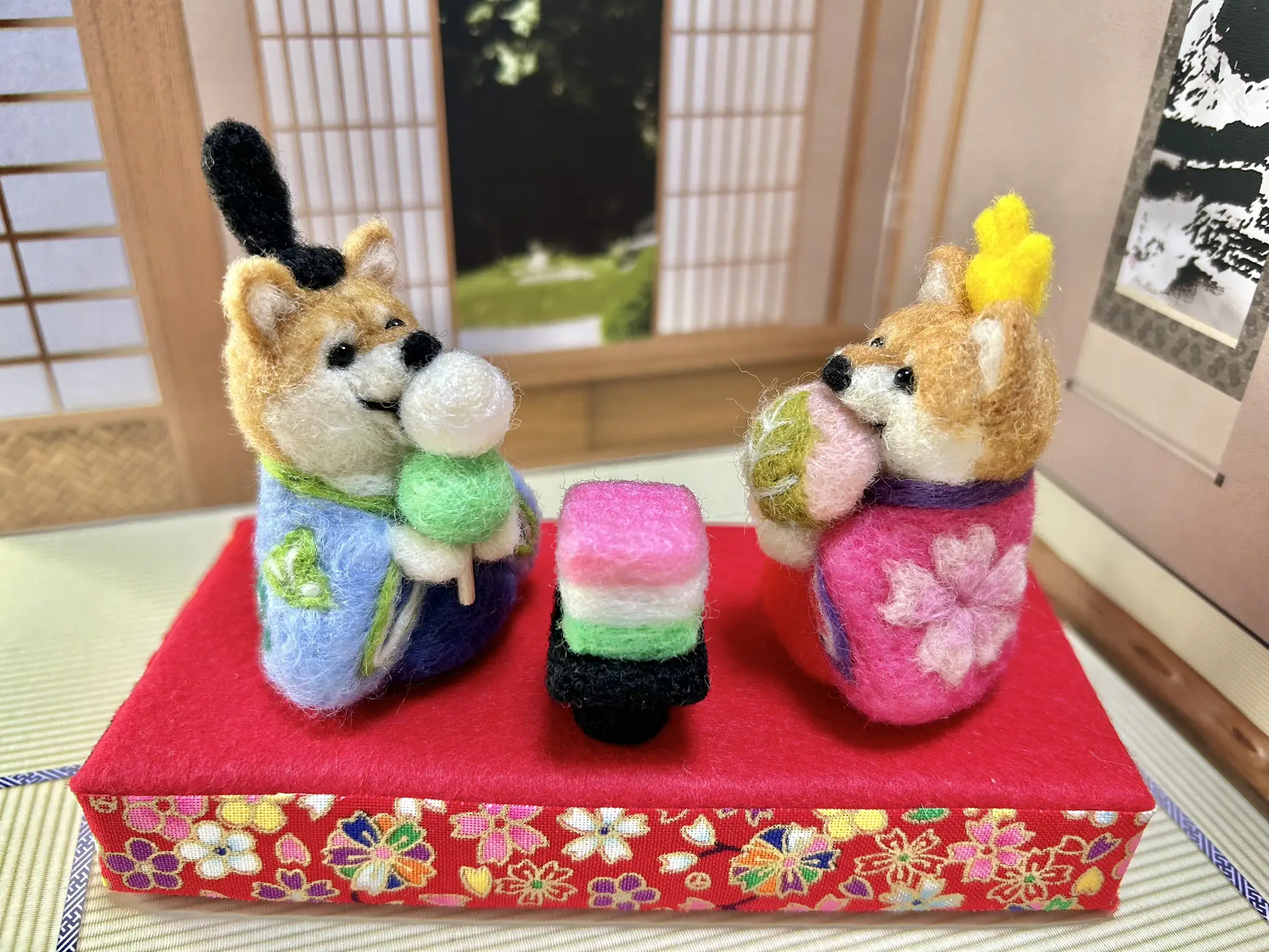 柴犬ちゃんのひな祭り🎎 | mofucoroが投稿したフォトブック | Lemon8