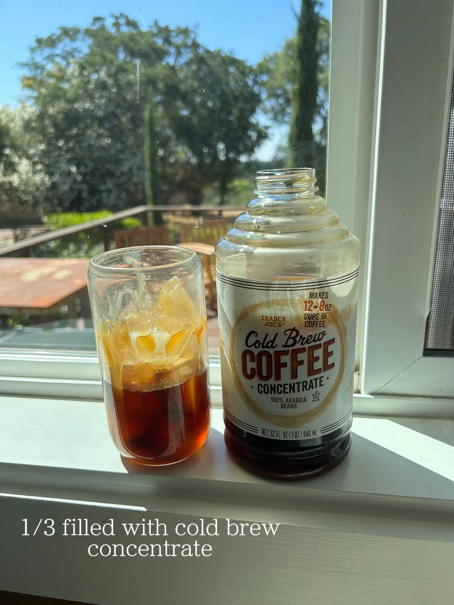Dunkin' Donuts® Cold Brew with Homemade Vanilla Mint Creamer