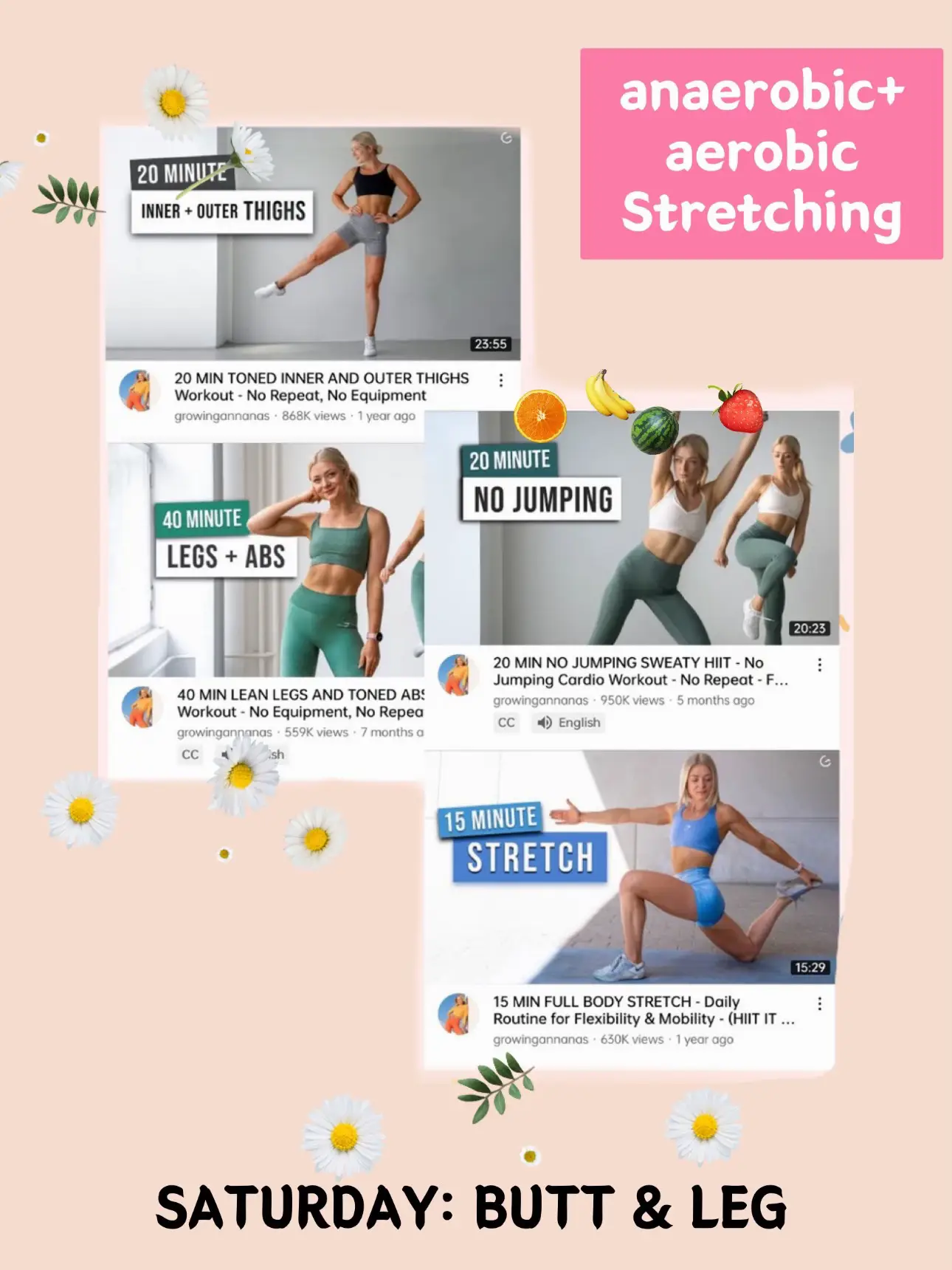 20 Min Exercise Routines At Home To Do Everyday 