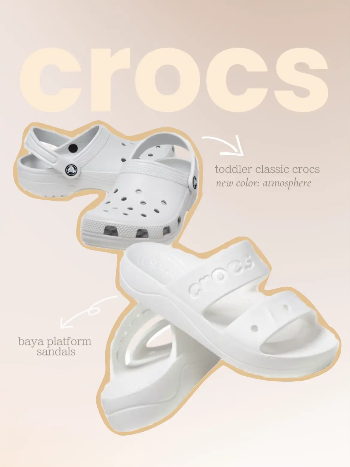 Different color online crocs