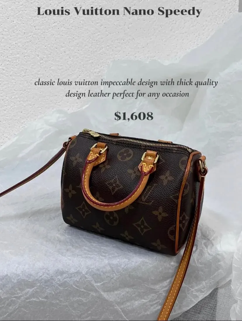 Louis Vuitton Nano Speedy Bag Review, Gallery posted by Harley Robinson