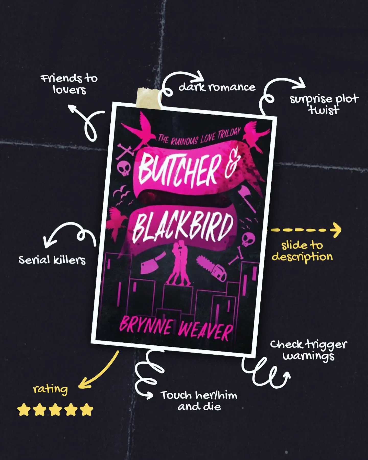 Butcher & Blackbird por Brynne Weaver - Audiolibro 