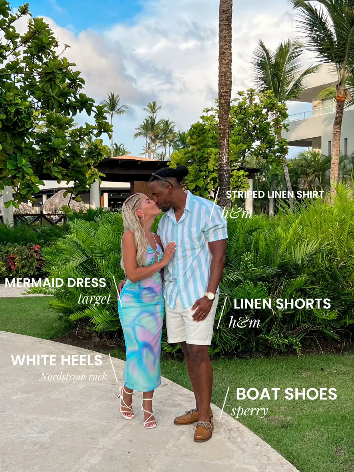 matching couple outfits for vacation