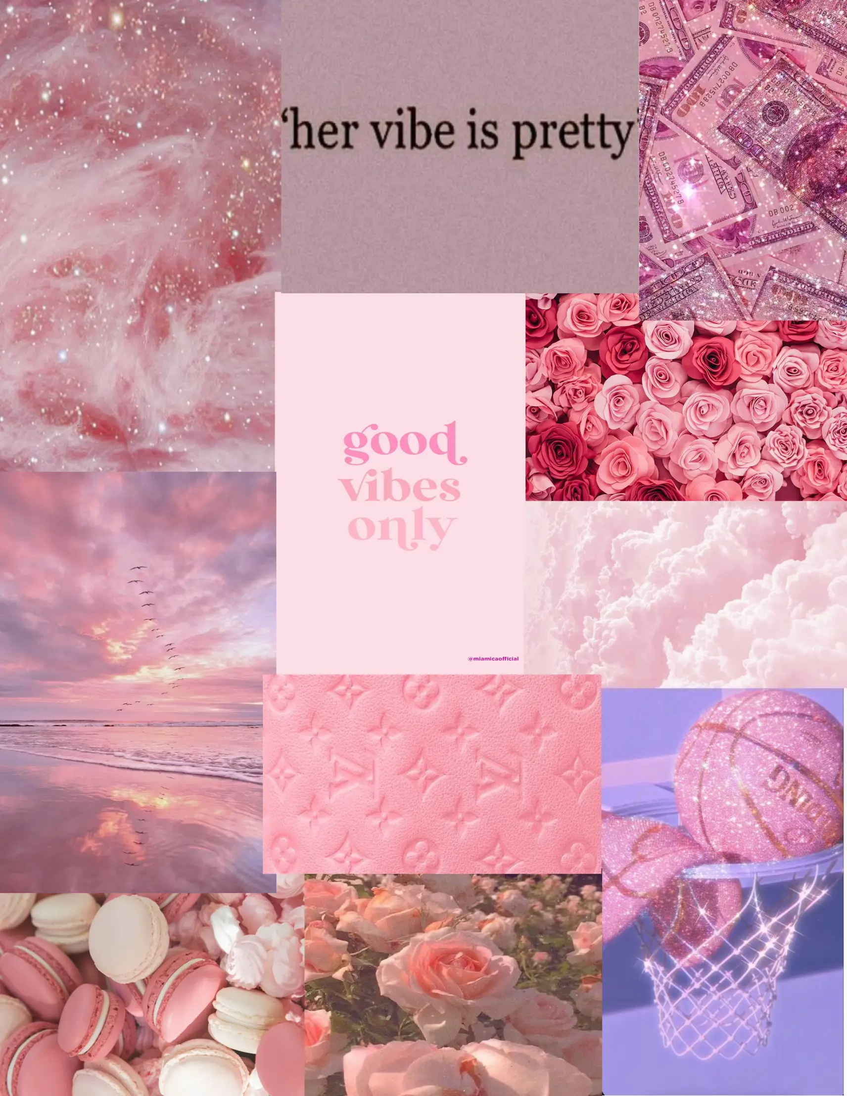 girly collage backgrounds for twitter