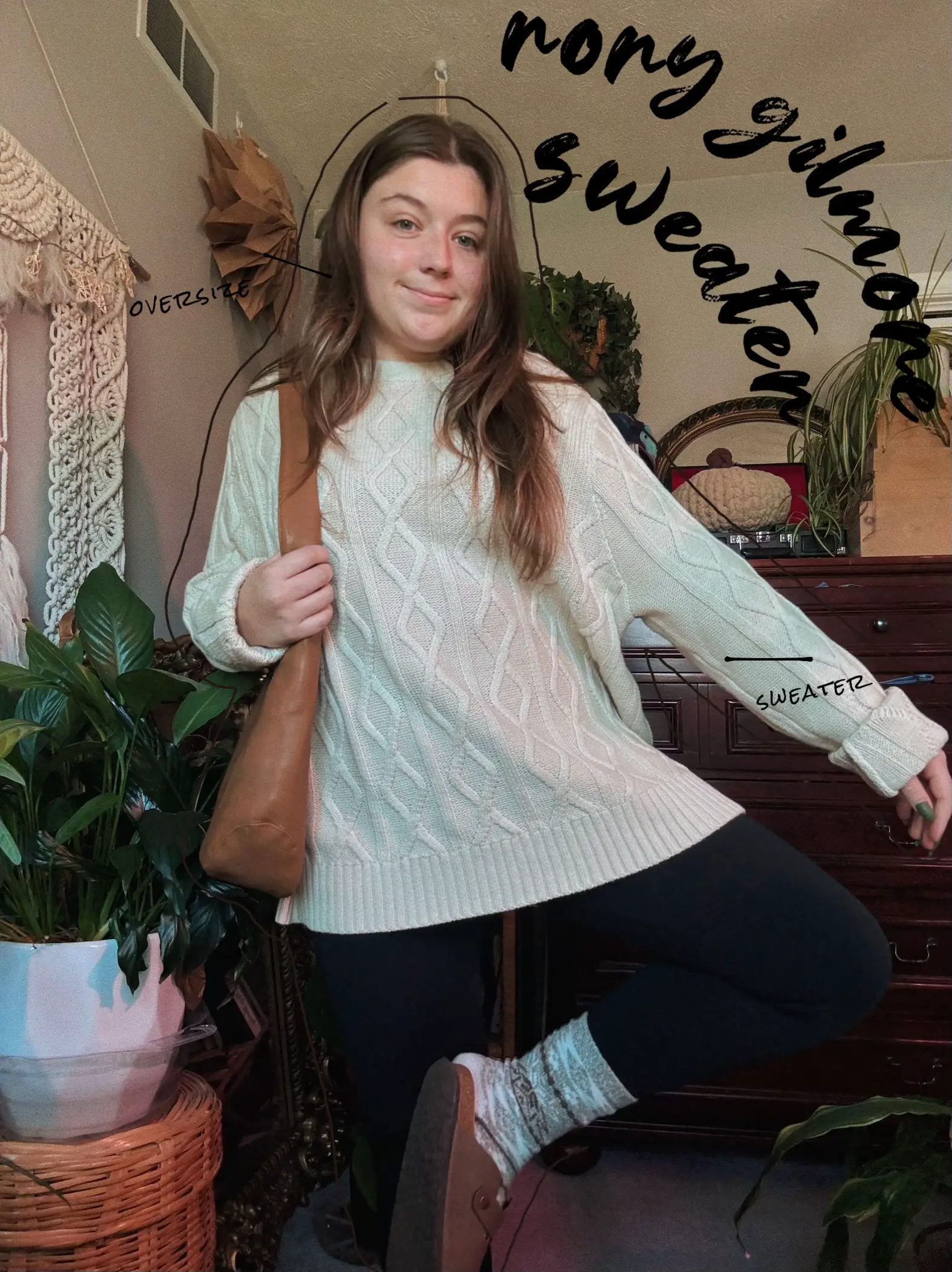 ayla cable knit zip up warmth｜TikTok Search