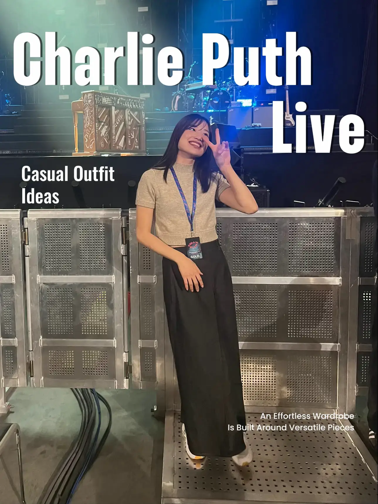 Charlie Puthのライブ観戦コーデ | chikazeが投稿したフォトブック