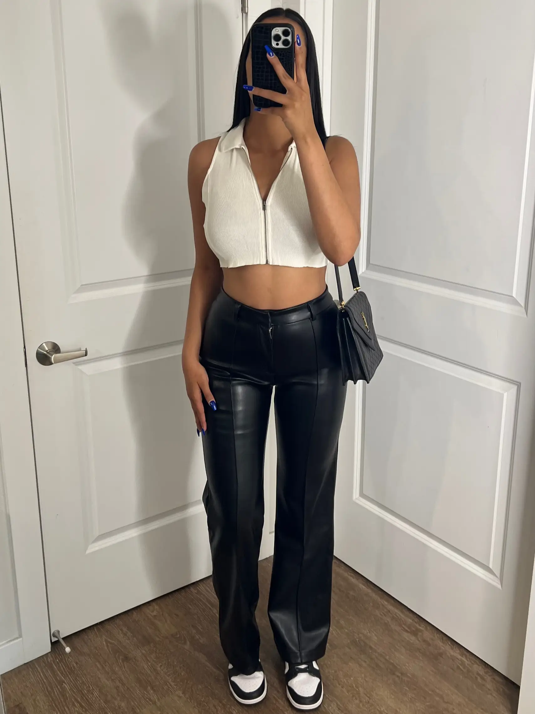 Topshop Faux Leather Pants Make Wearing This Trend Super Comfy