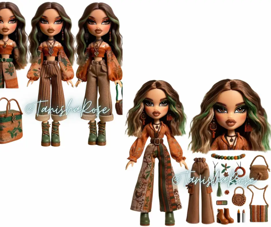newest dolls  Wild Wild West - Yasmin & Fianna GRR Dana Fas