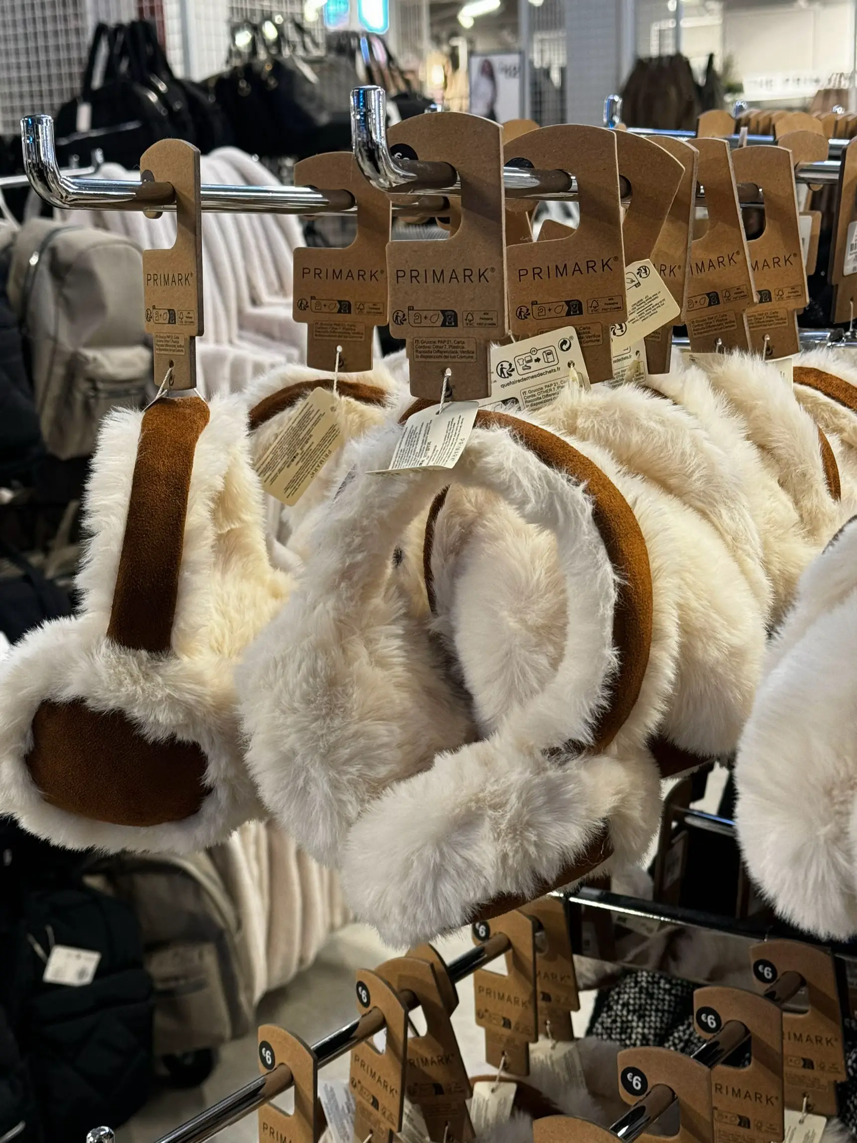 PRIMARK Faux Fur Lined Leggings Fluffy Fleece - Depop