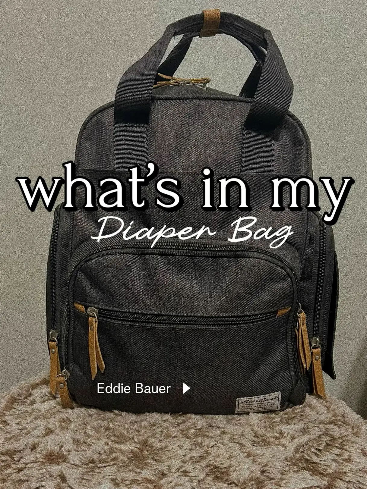 Eddie bauer crescent outlet diaper bag