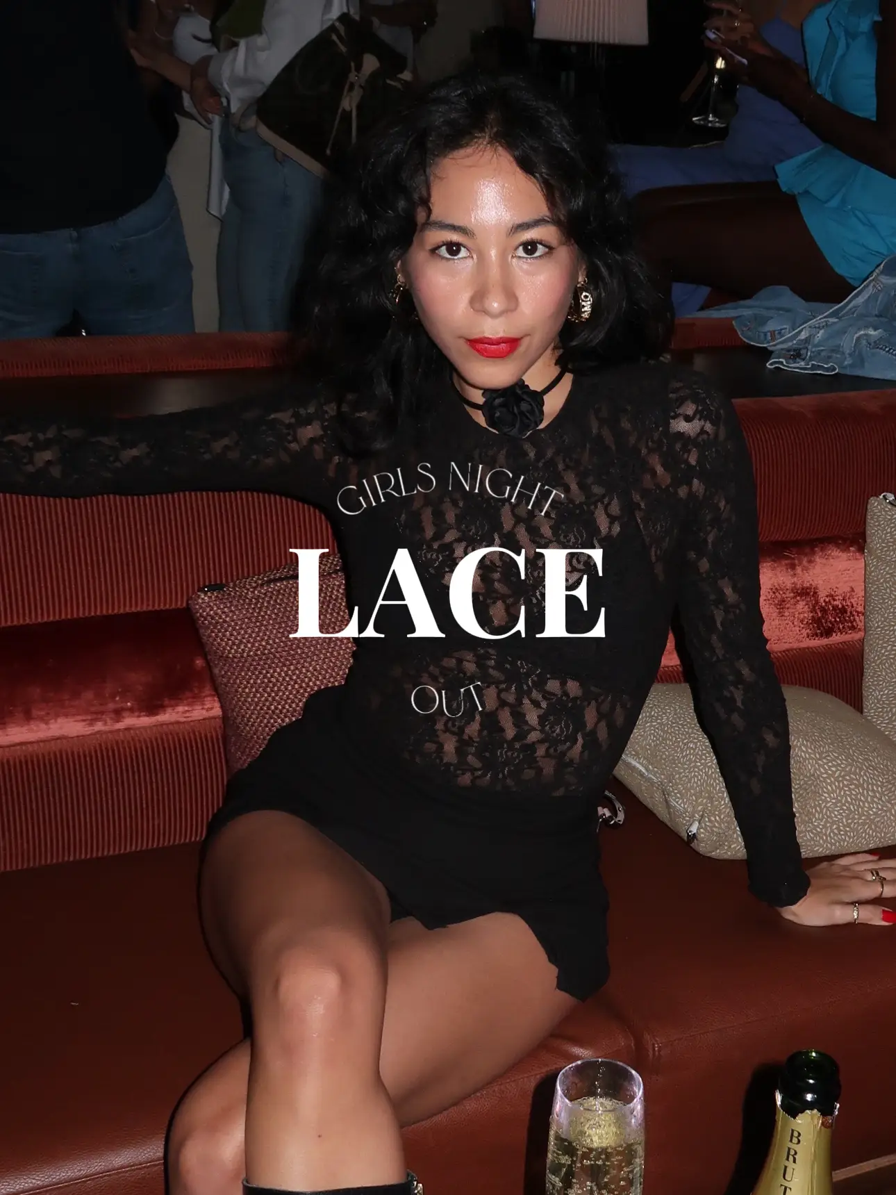 Structured Sheer Lace Body/ Black - Lola Loves Boutique