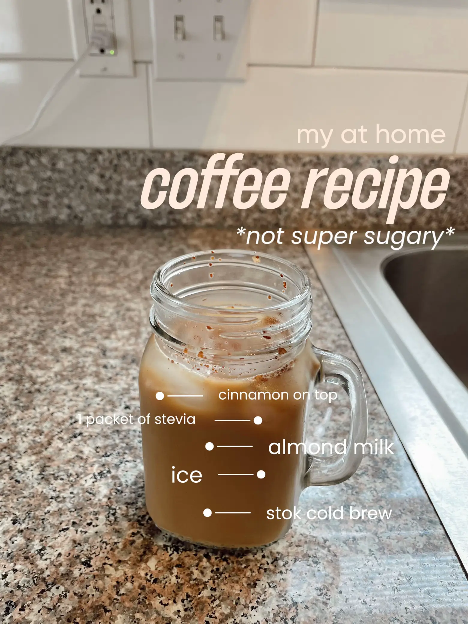 MY COFFEE RECIPE 
