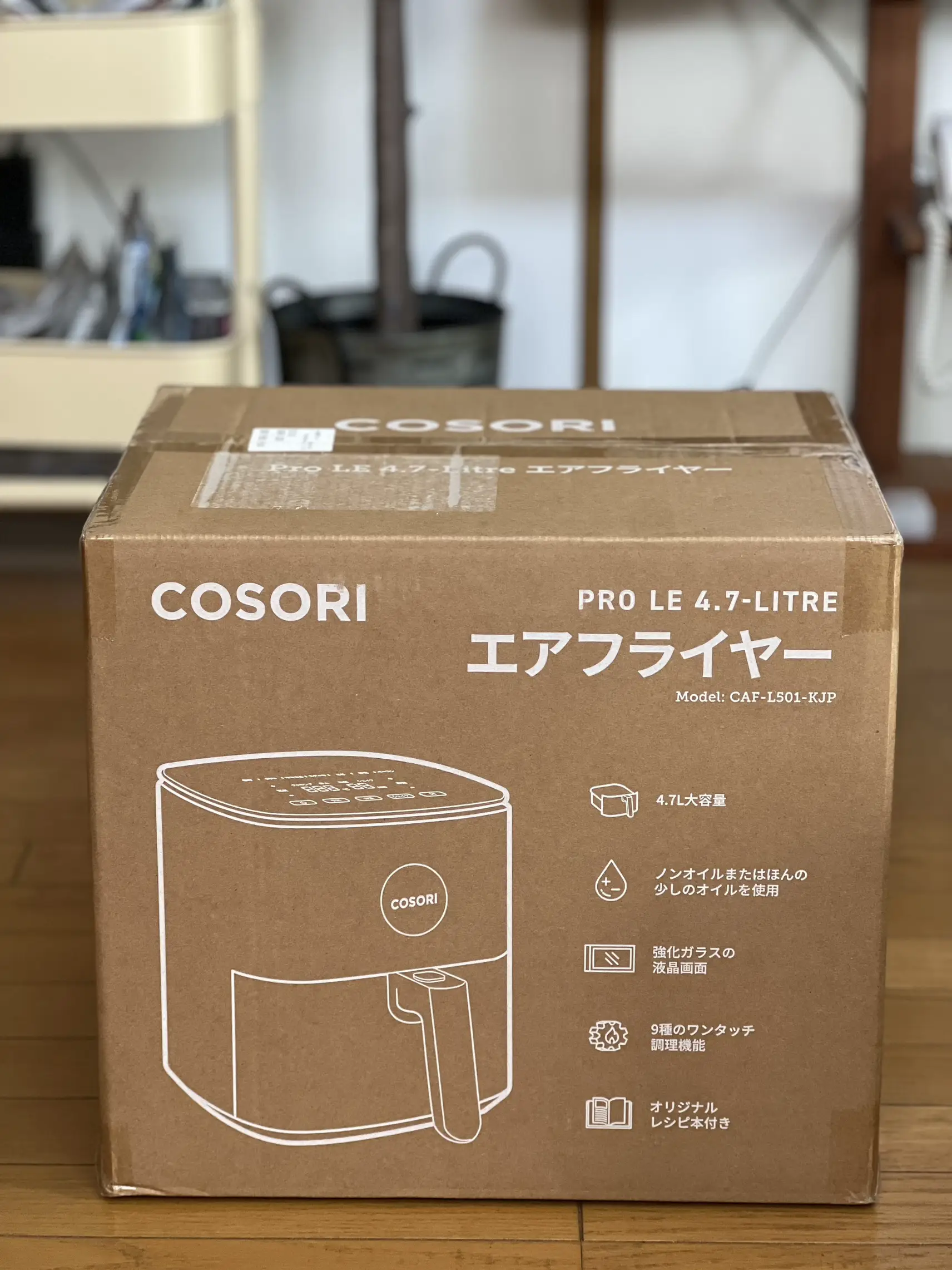 COSORI 4.7リットル エアフライヤー CAF-L501-KJP エアフライヤー