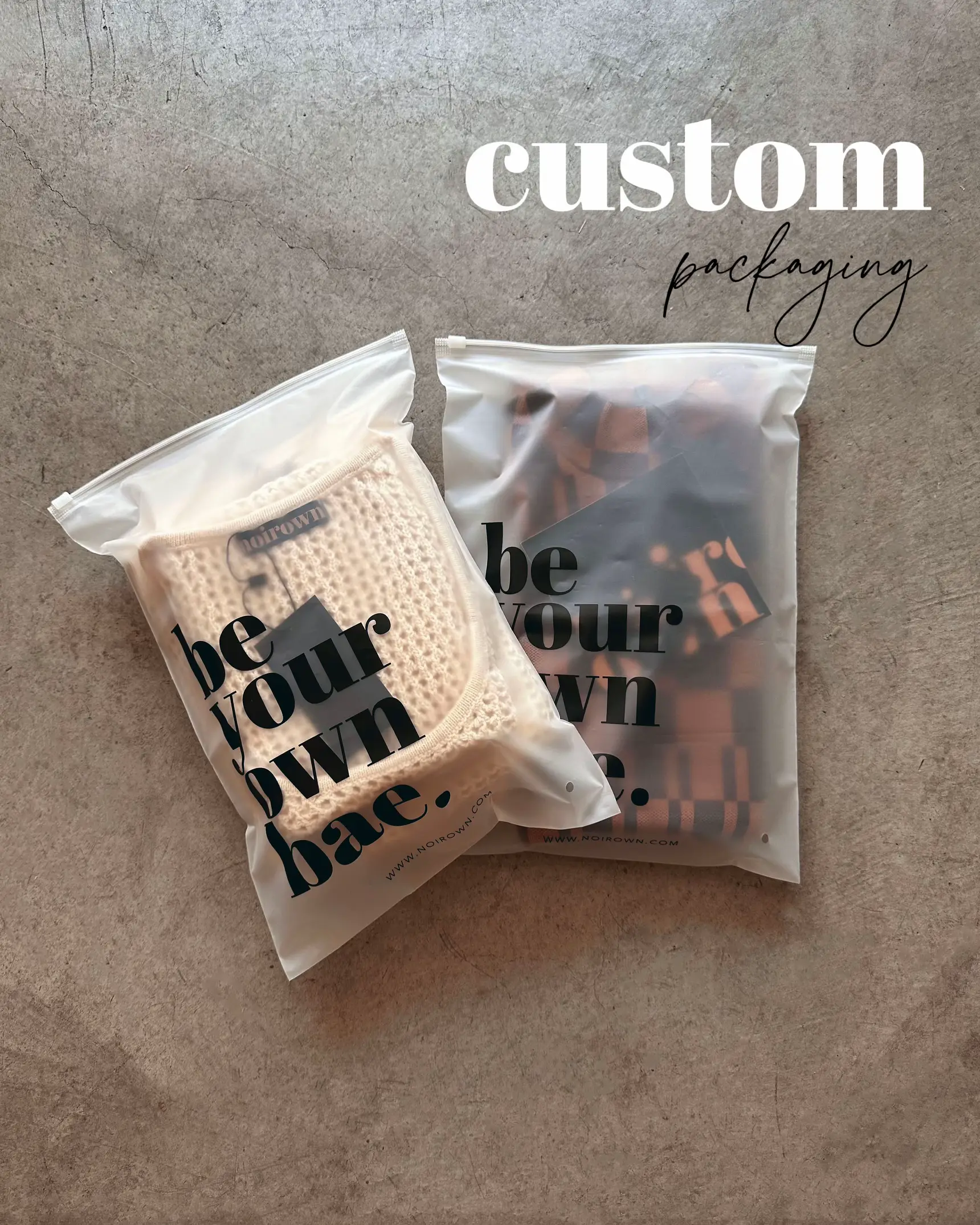 custom poly packaging