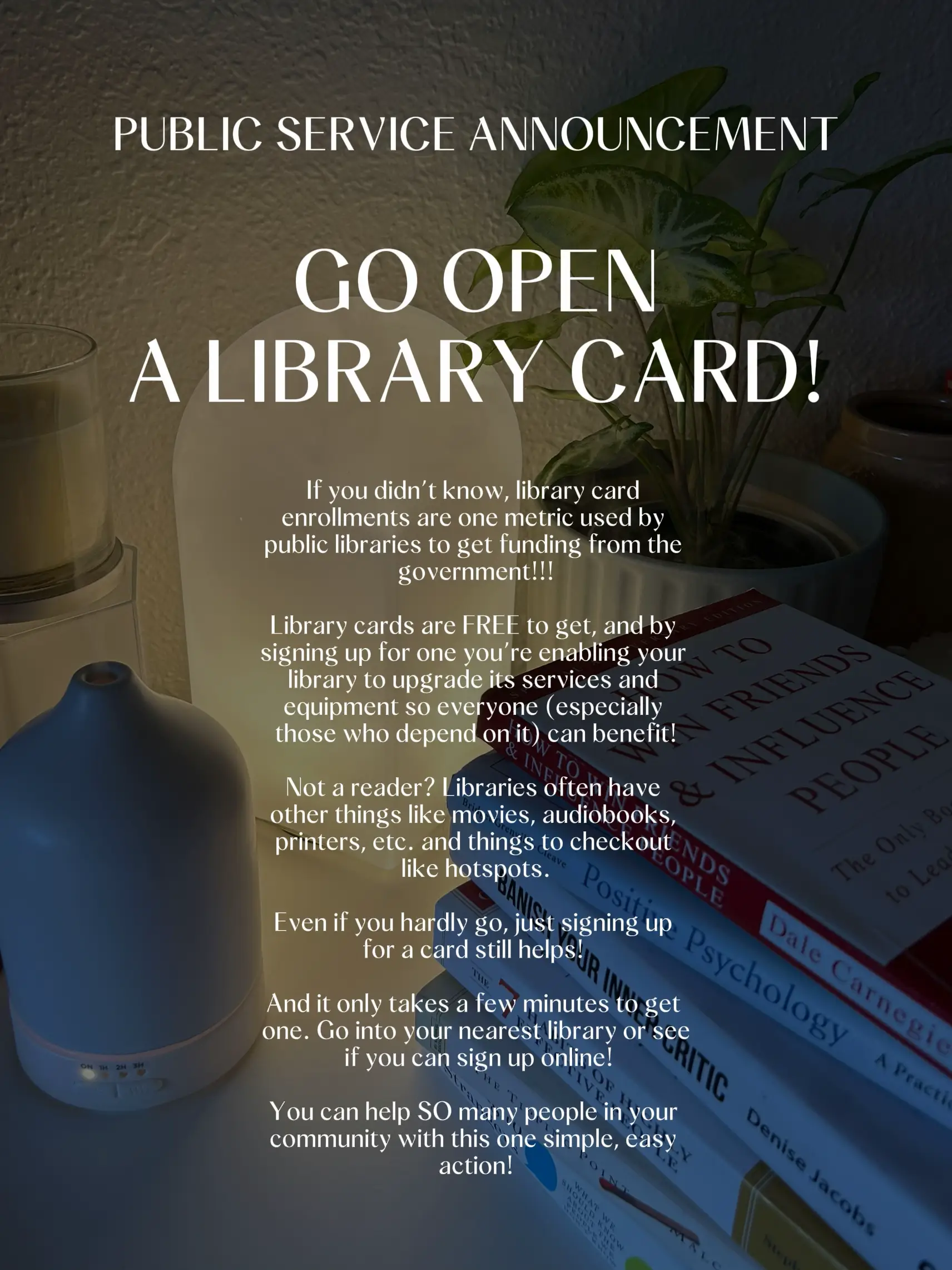 GO OPEN A LIBRARY CARD!!! Here’s why…'s images