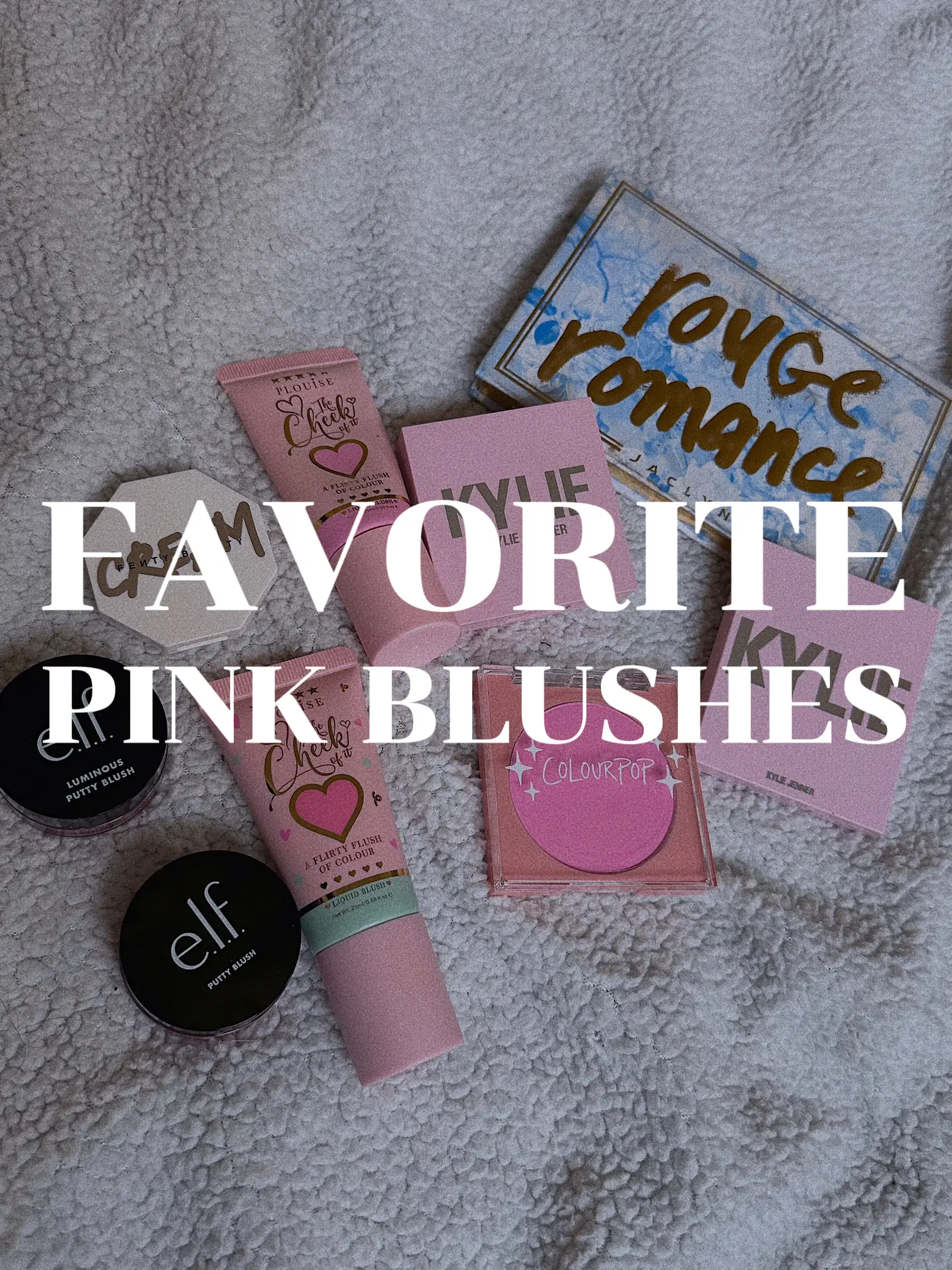 The prettiest pink blush ever 💗 @plmakeupacademy #plouise #pinkblush