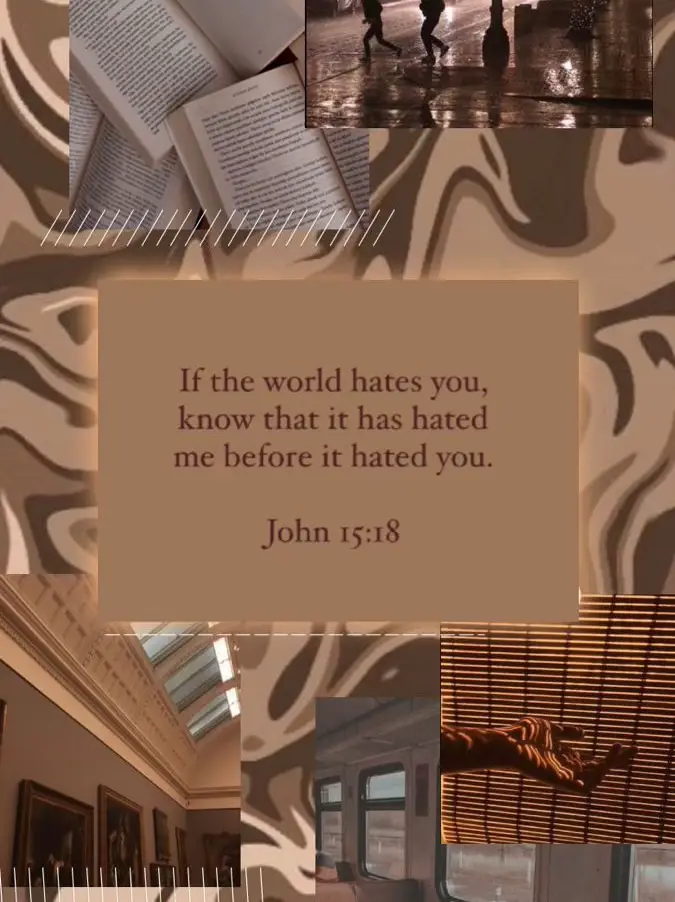 john 15:18 wallpaper
