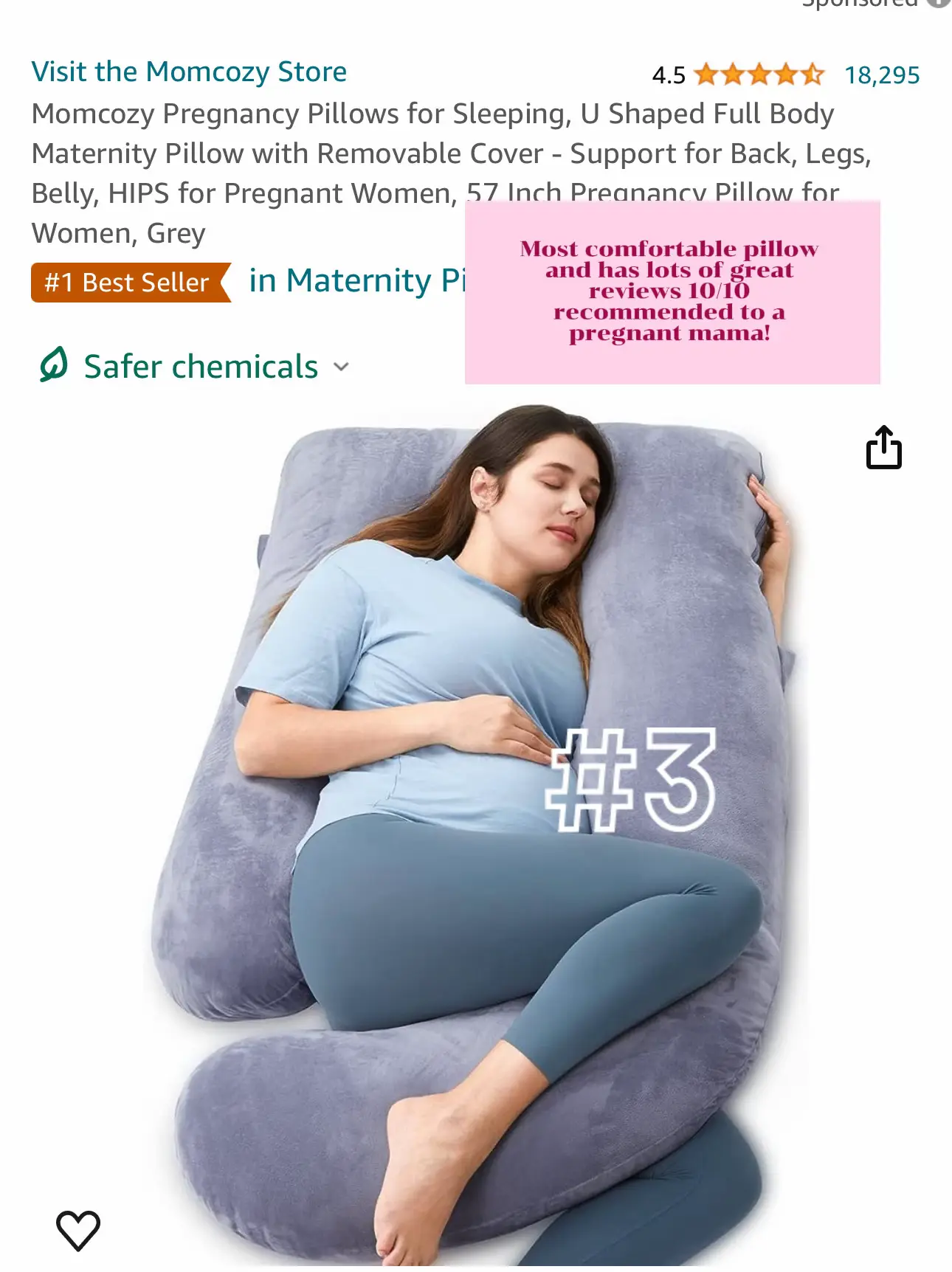 Momcozy Pregnancy Pillow Sale: Get Up To 40% Off