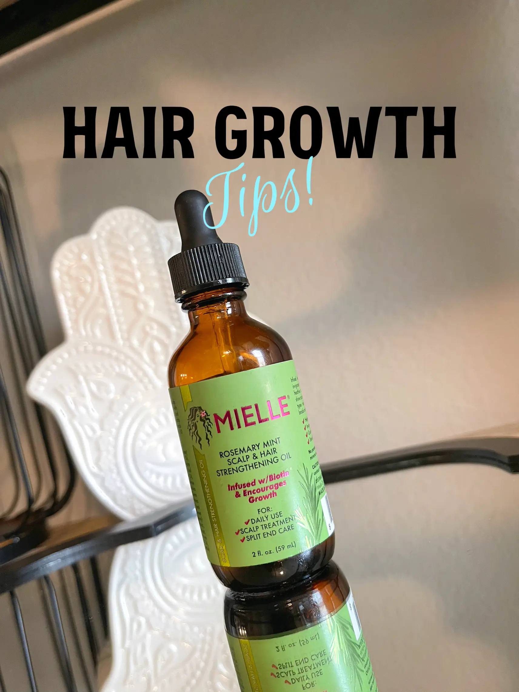Mielle Organics - Havey you tried our Rosemary Mint Oil? Its great for  those looking to grow your hair as it is infuesed with Biotion. Get your  hands on some today at